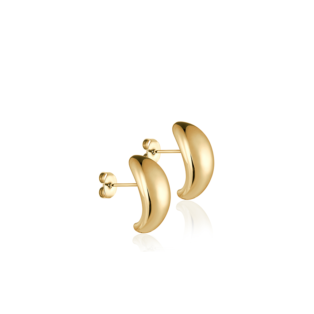14kt V-Gold Earrings - Sola