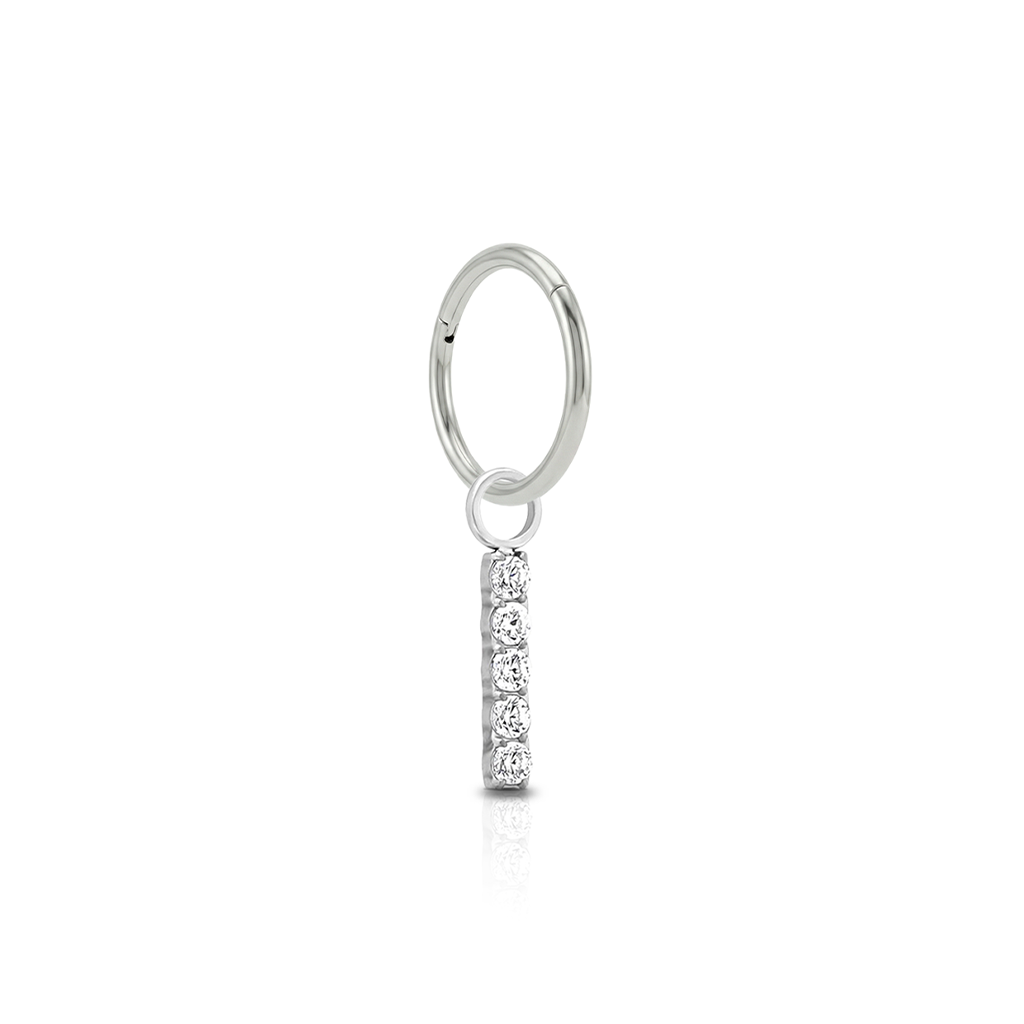 Jewelled Bar Charm