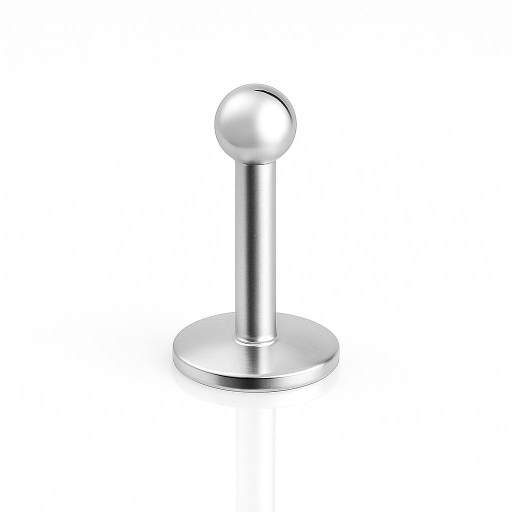 Internal Thread Surgical Steel Micro Flatback