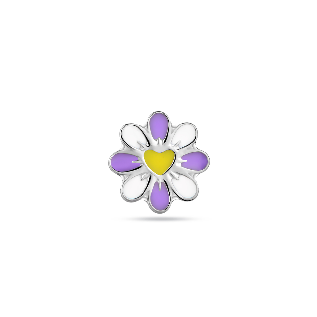 Lily Enamel Flatback
