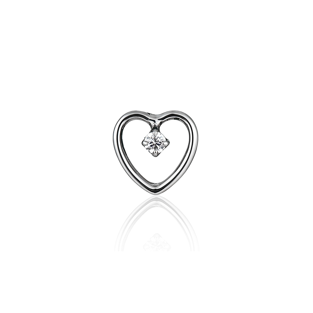 Love Heart Small Stone Flatback