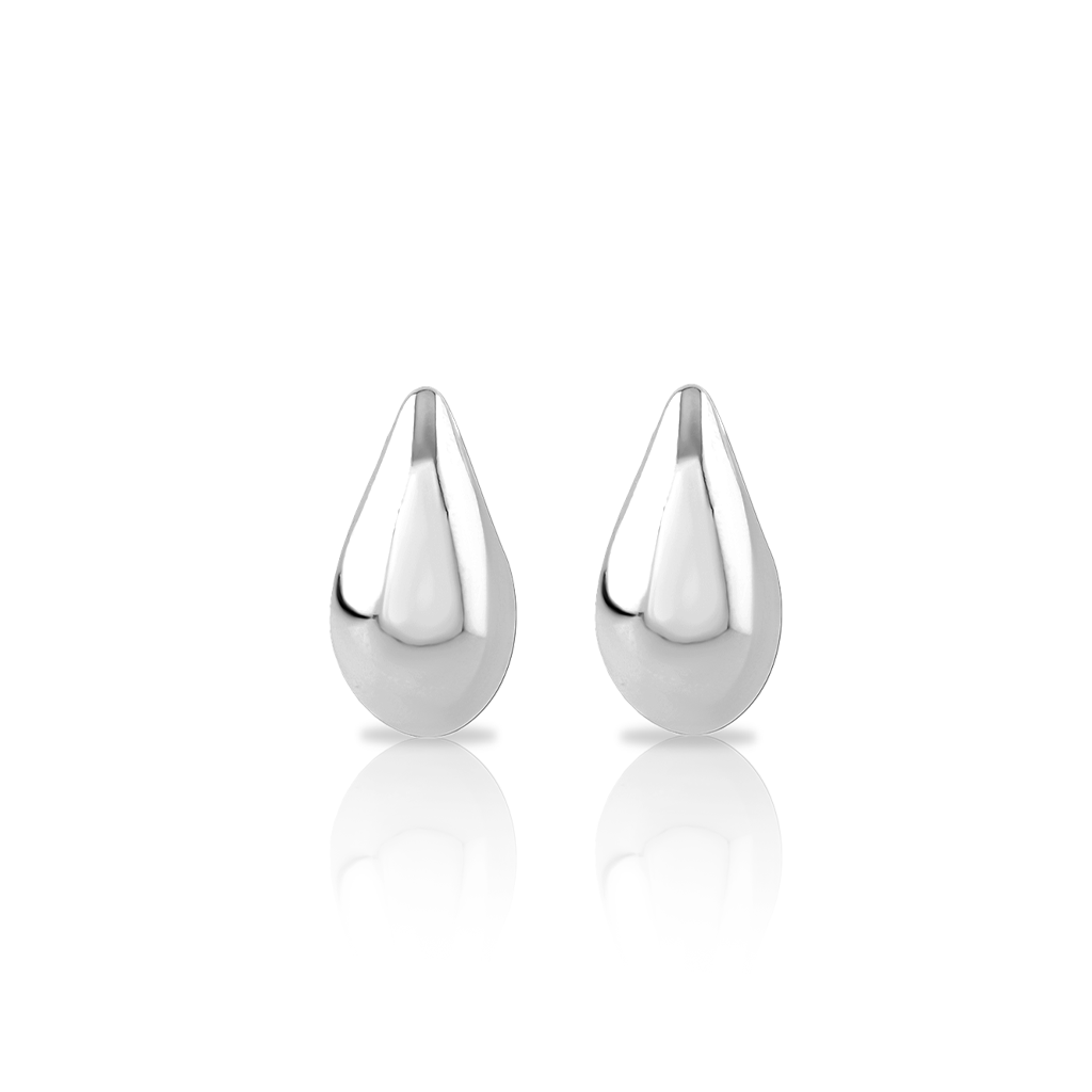 Surgical Steel Large Drop Earrings - Pair