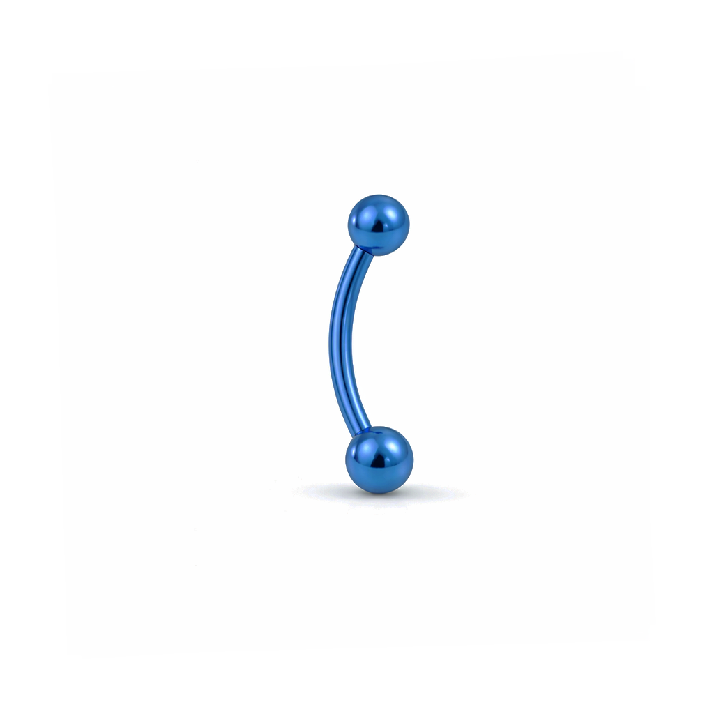 Niobium Curved Barbell