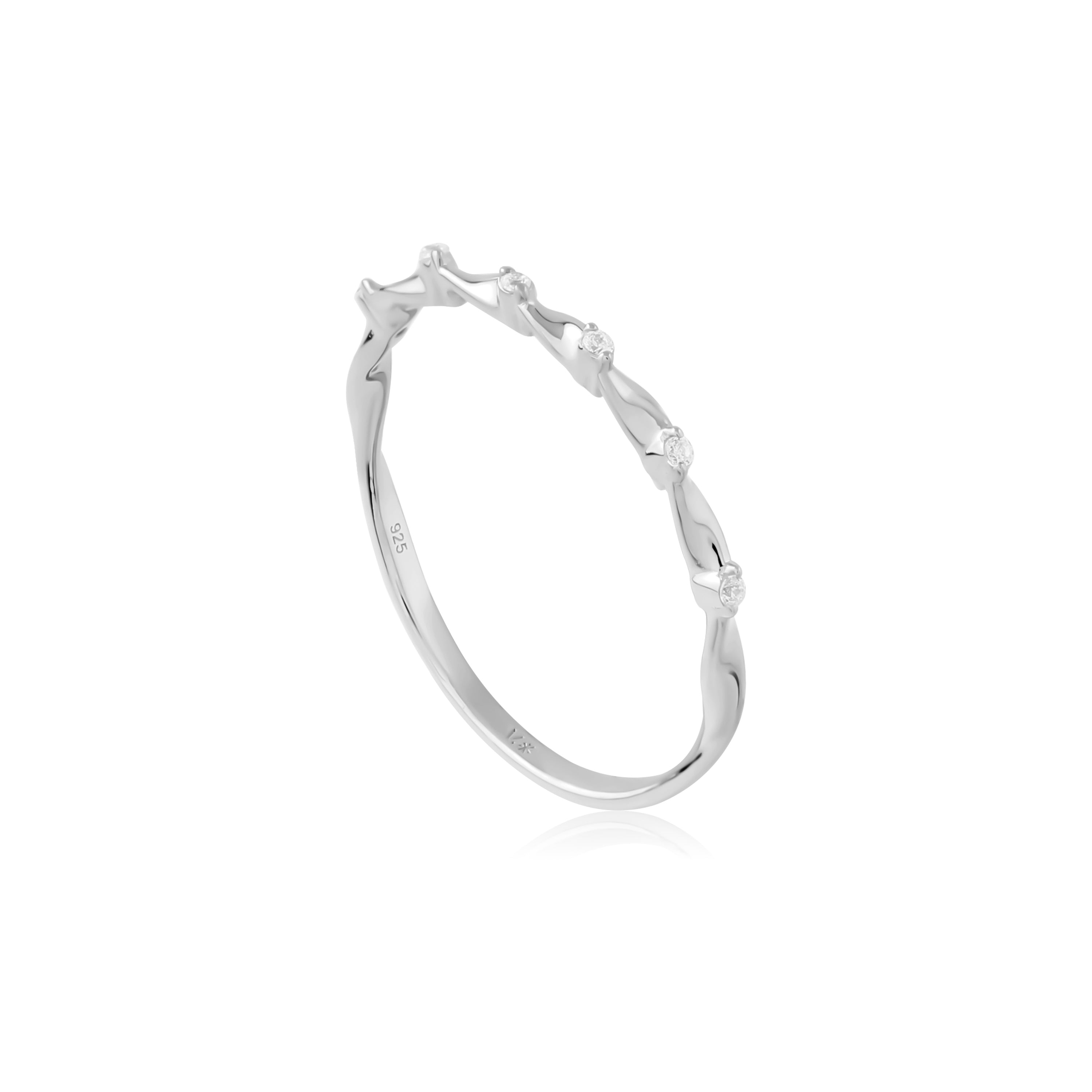 Onda - Sterling Silver Ring