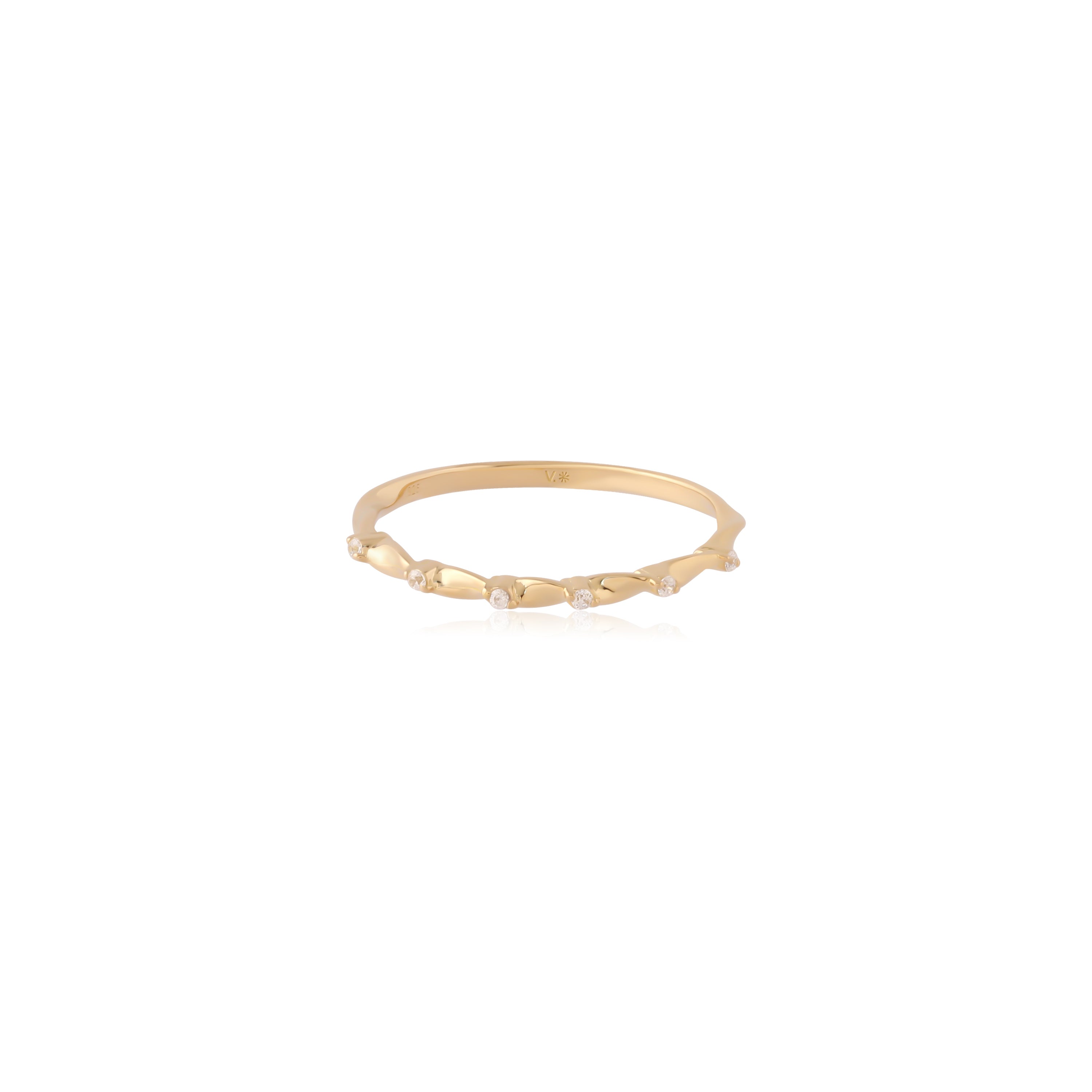 Onda - 14kt Gold Vermeil Ring