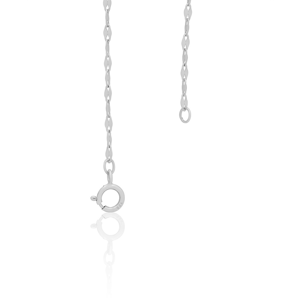 Sterling Silver Necklace Pearlesk