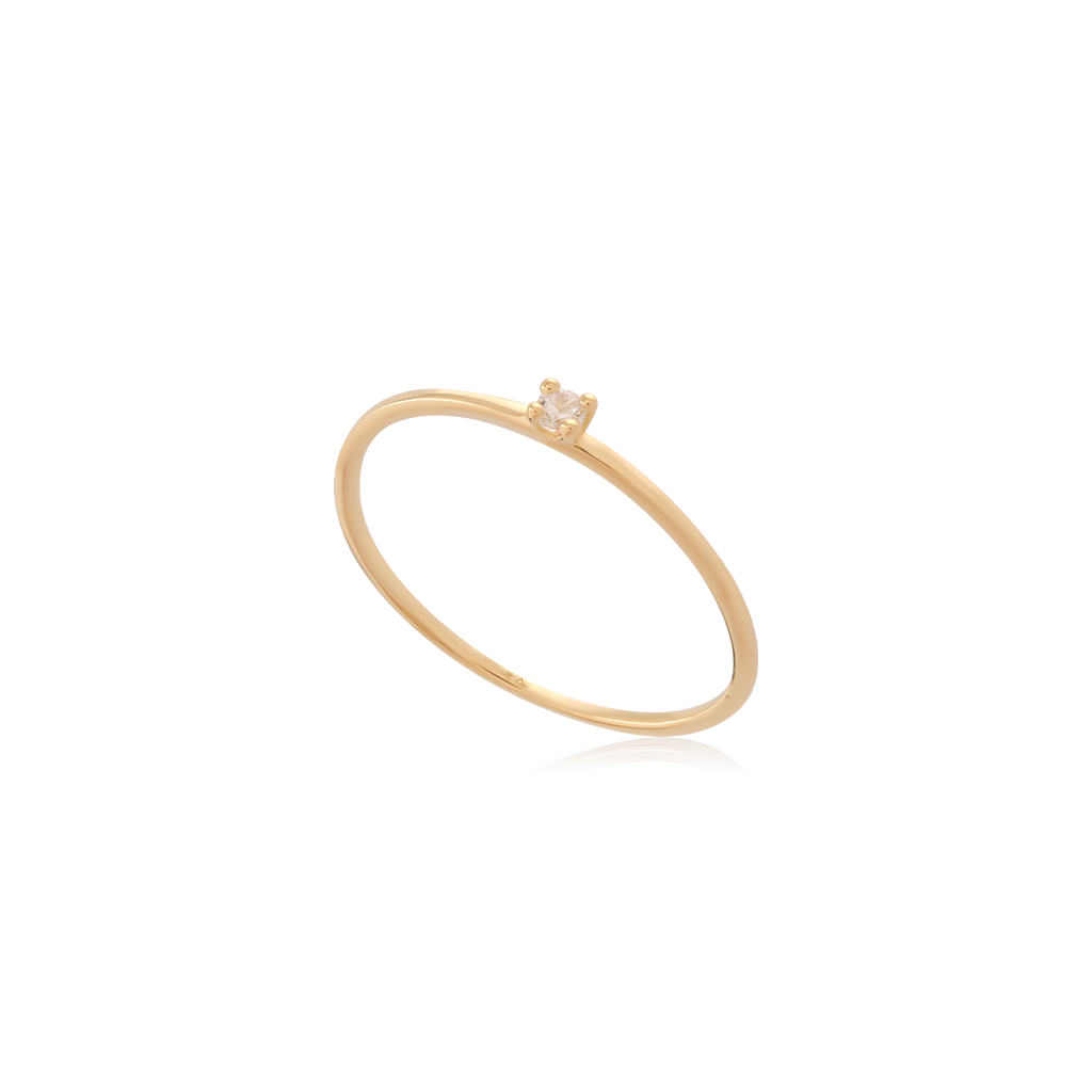 Petite - 14kt Gold Vermeil Ring