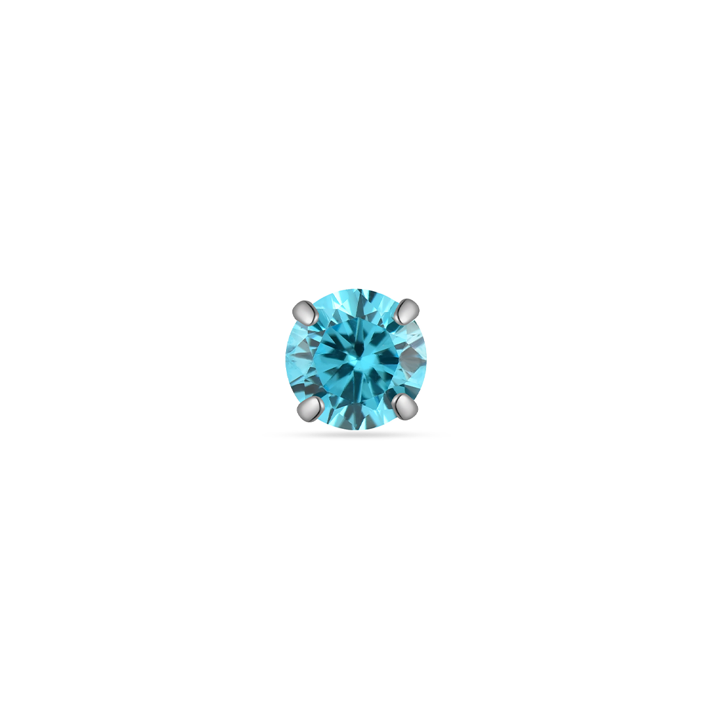 V-Platinum Claw Crystal Flatback