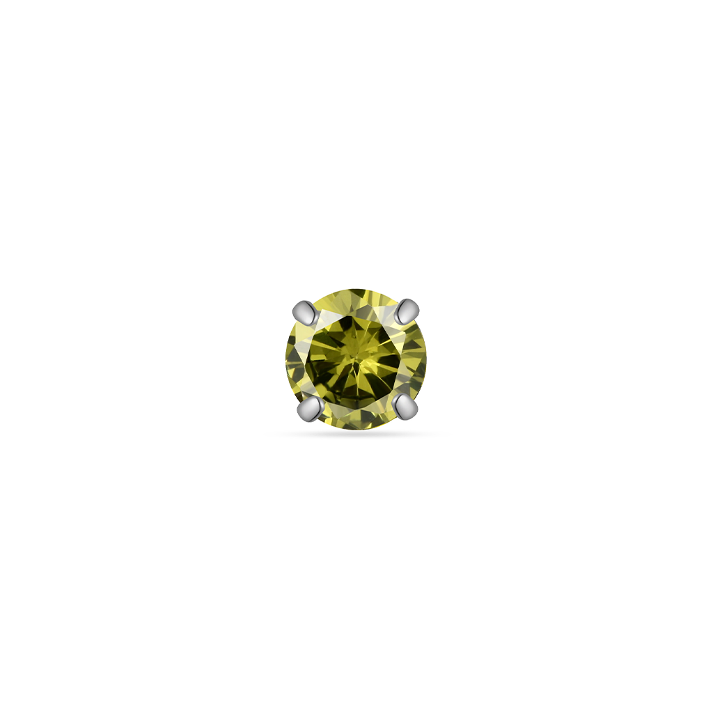 V-Platinum Claw Crystal Flatback