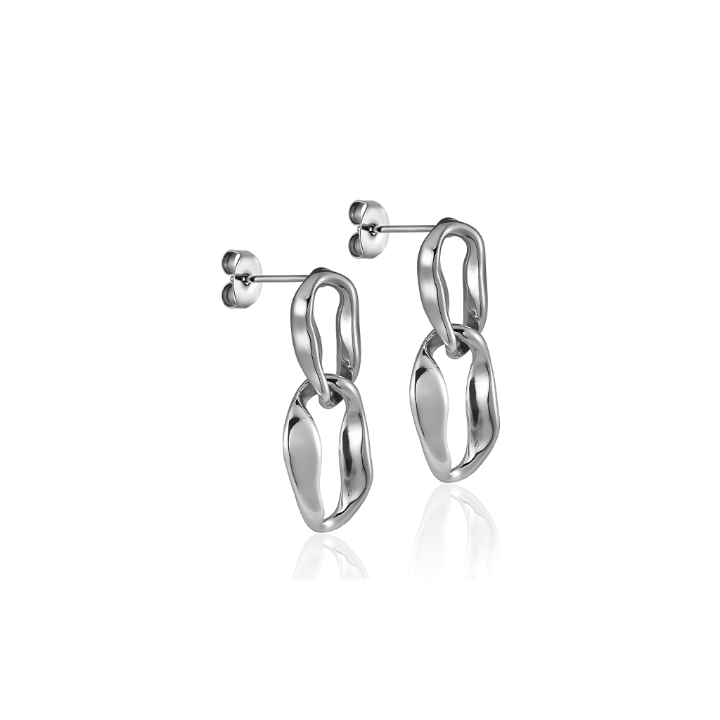 V-Platinum Earrings - Link