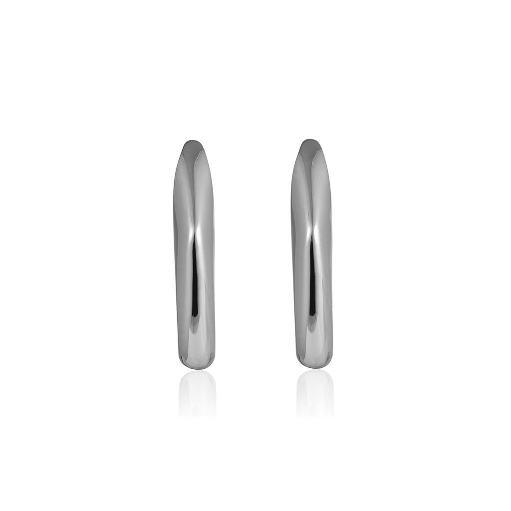V-Platinum Earrings - Rahn