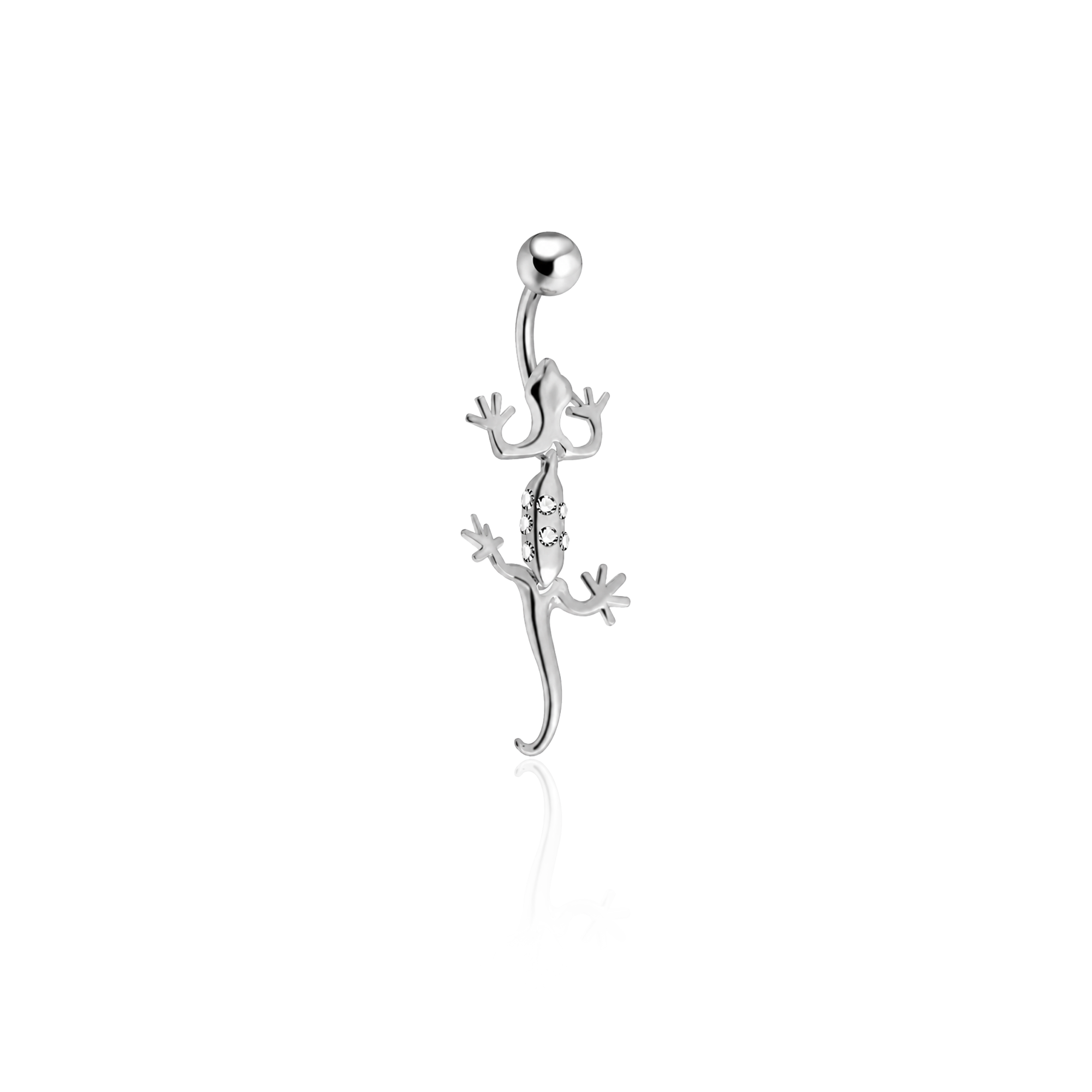 Lizard Navel Bar