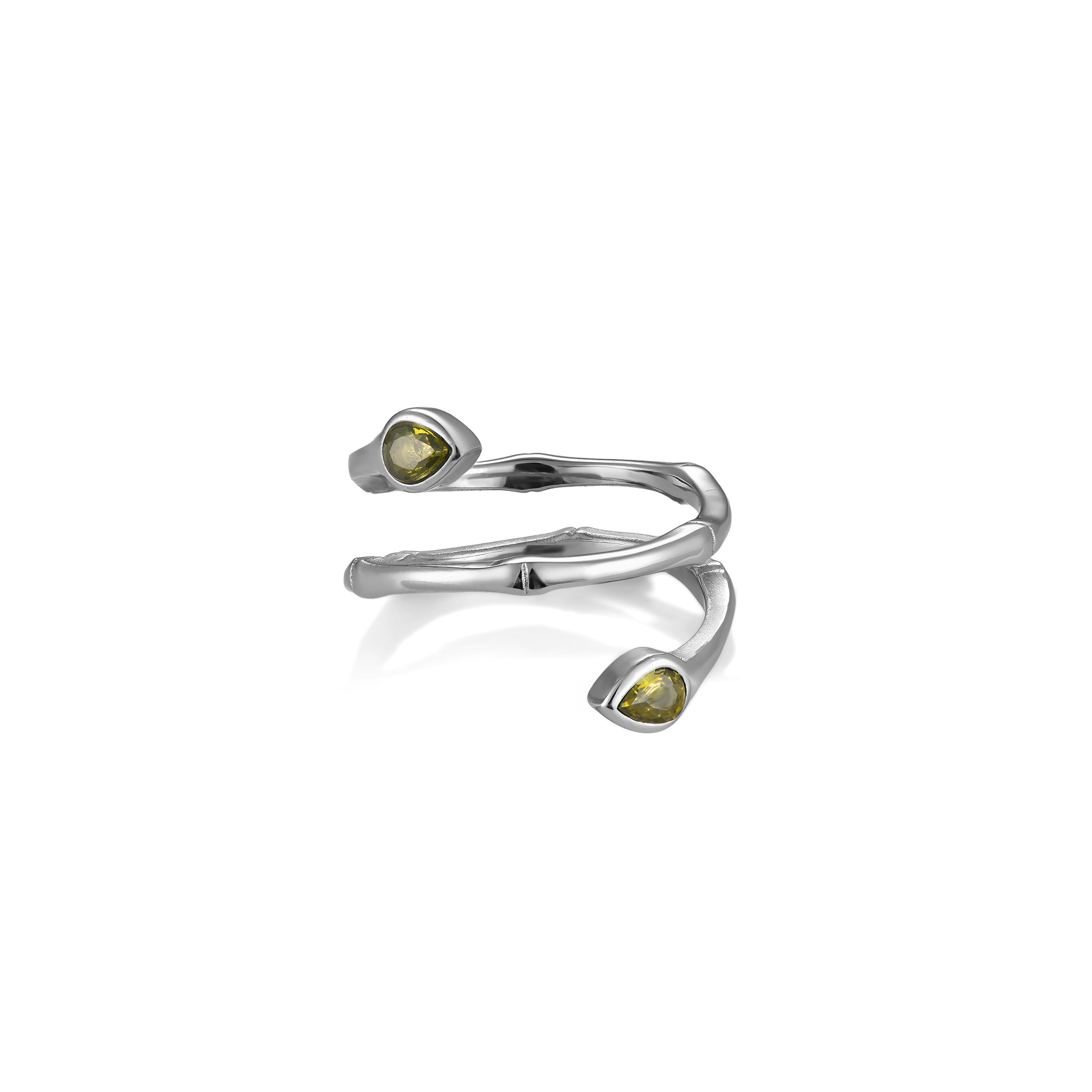 V-Platinum Ring - Viper
