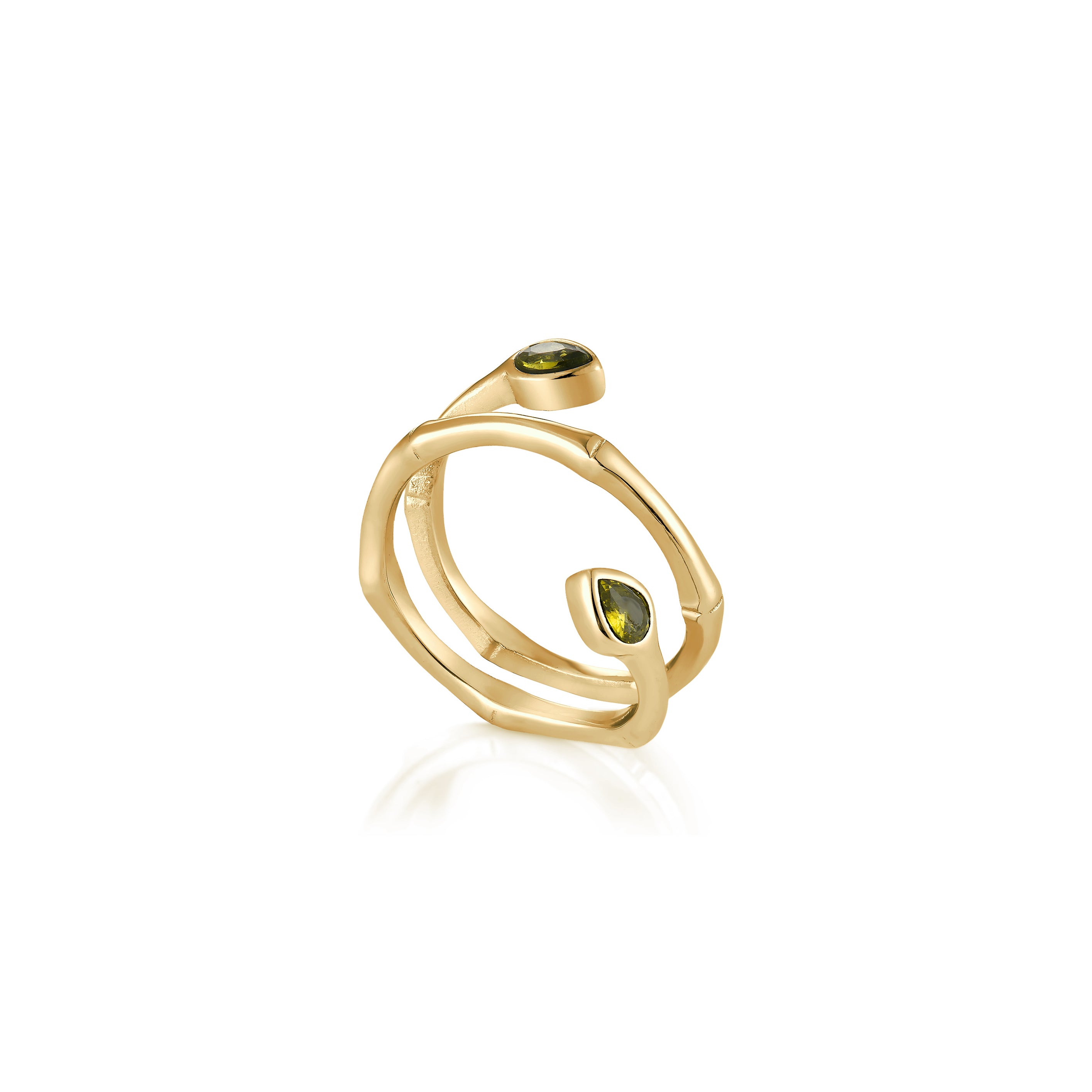 14kt V-Gold Ring - Viper