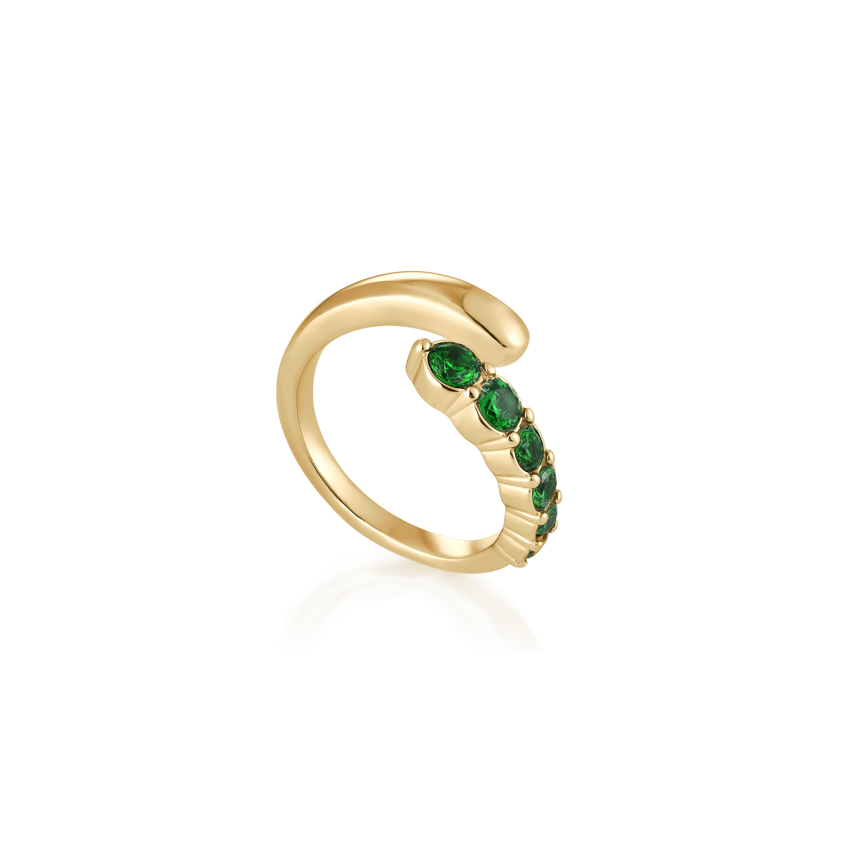 14kt V-Gold Ring - Emera