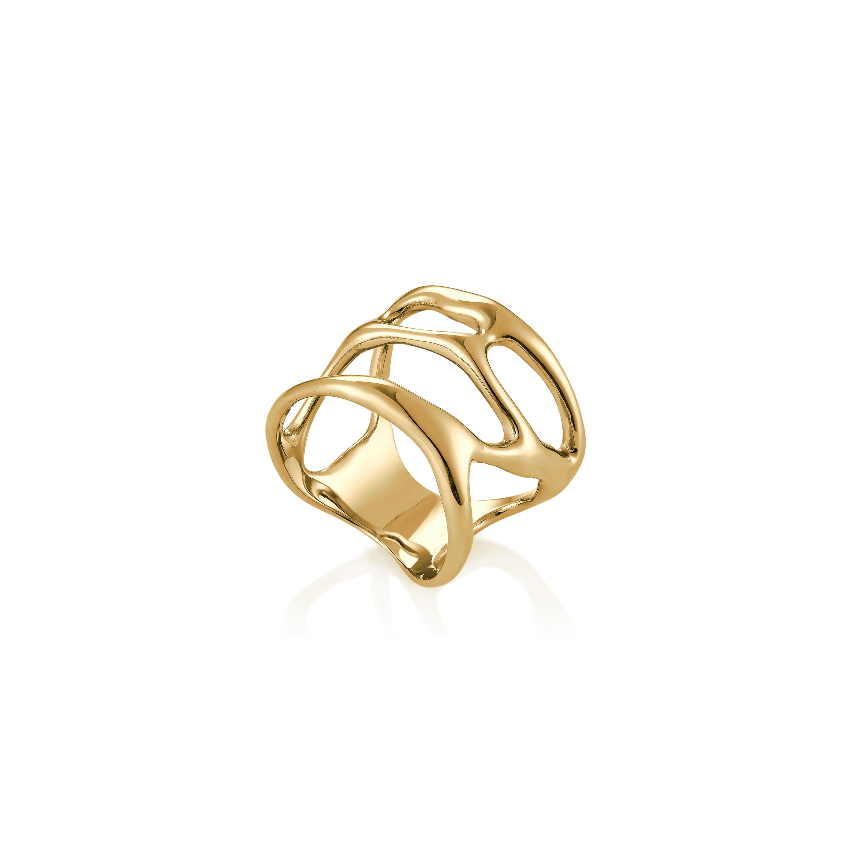 14kt V-Gold Ring - Rennala