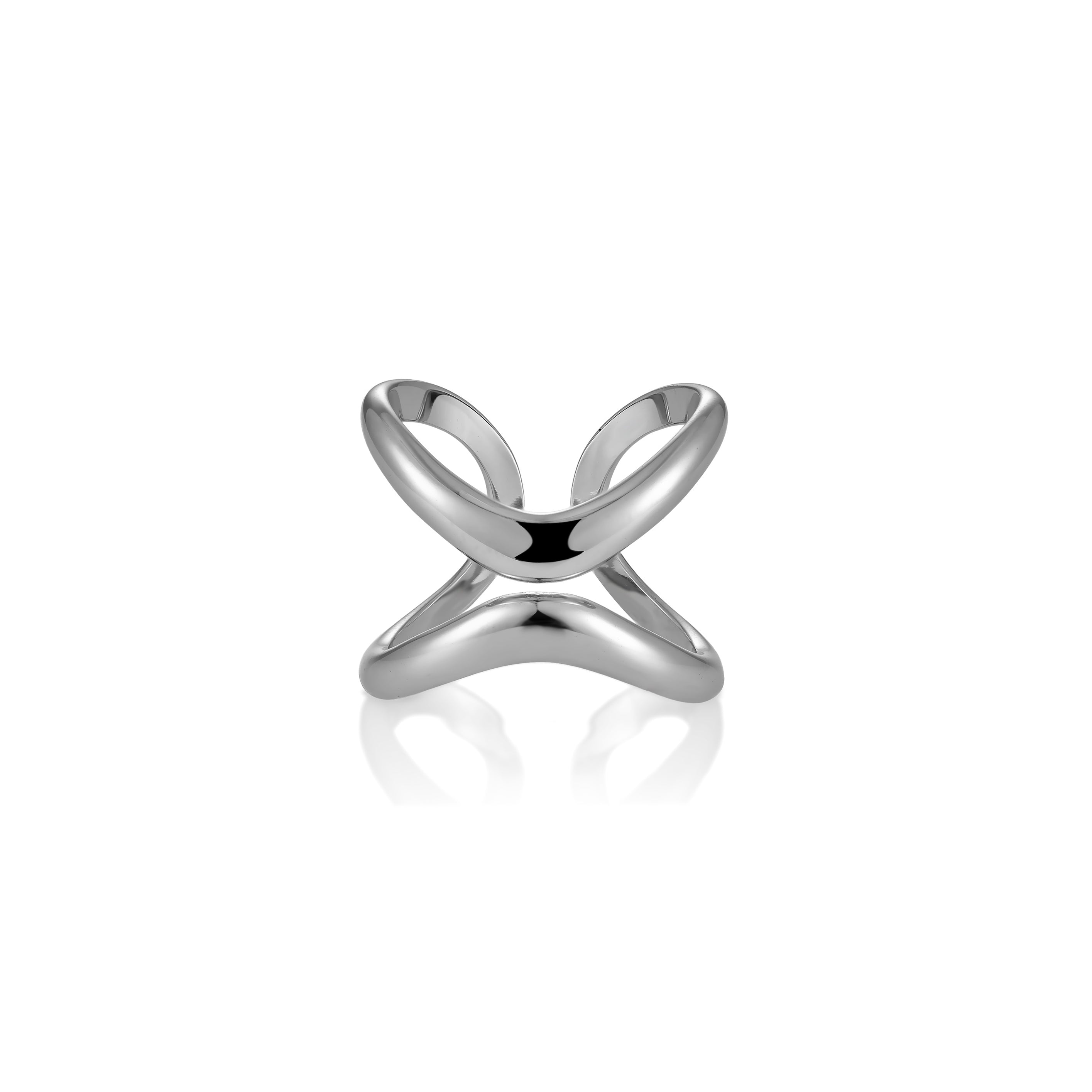 V-Platinum Ring - Maeve