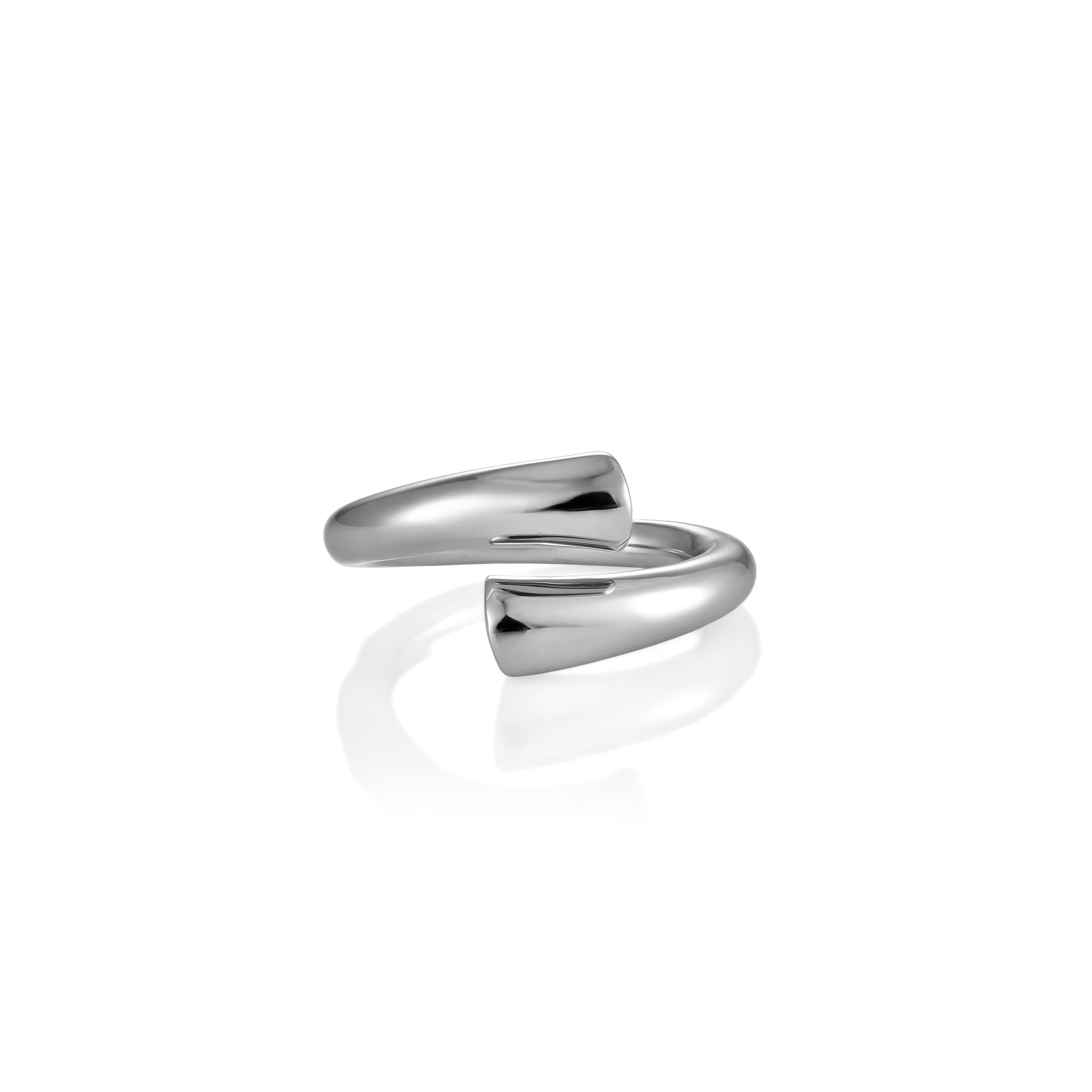 V-Platinum Ring - Caria