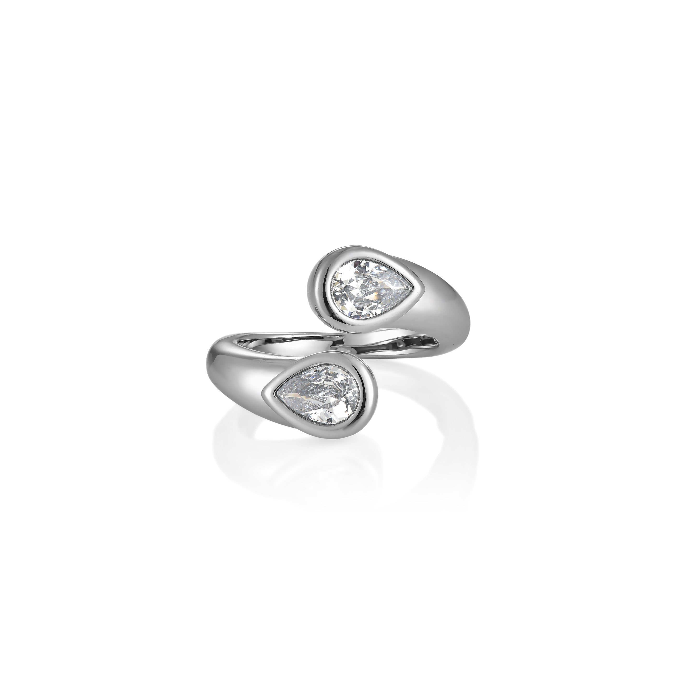 V-Platinum Ring - Tera