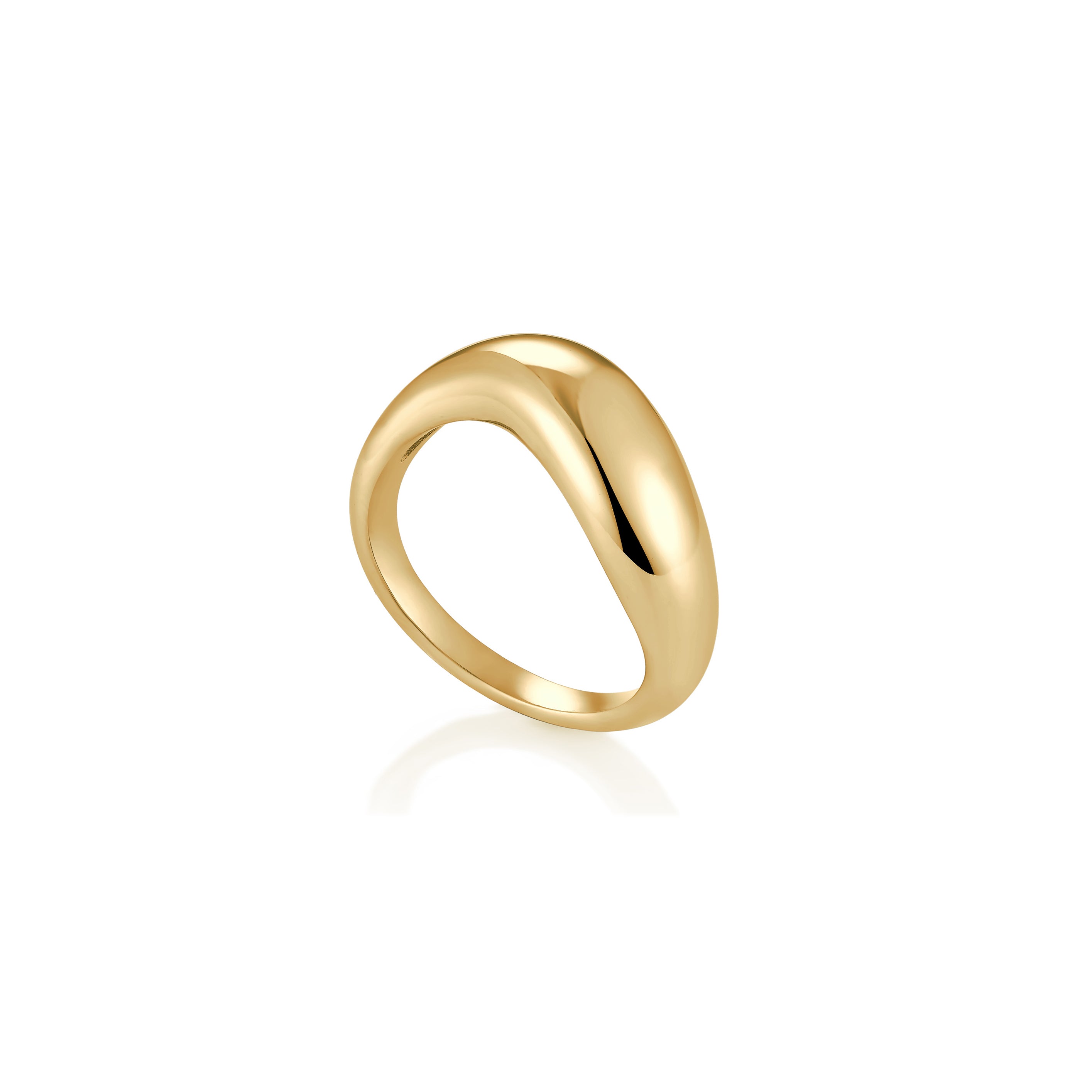 14kt V-Gold Ring - Oola