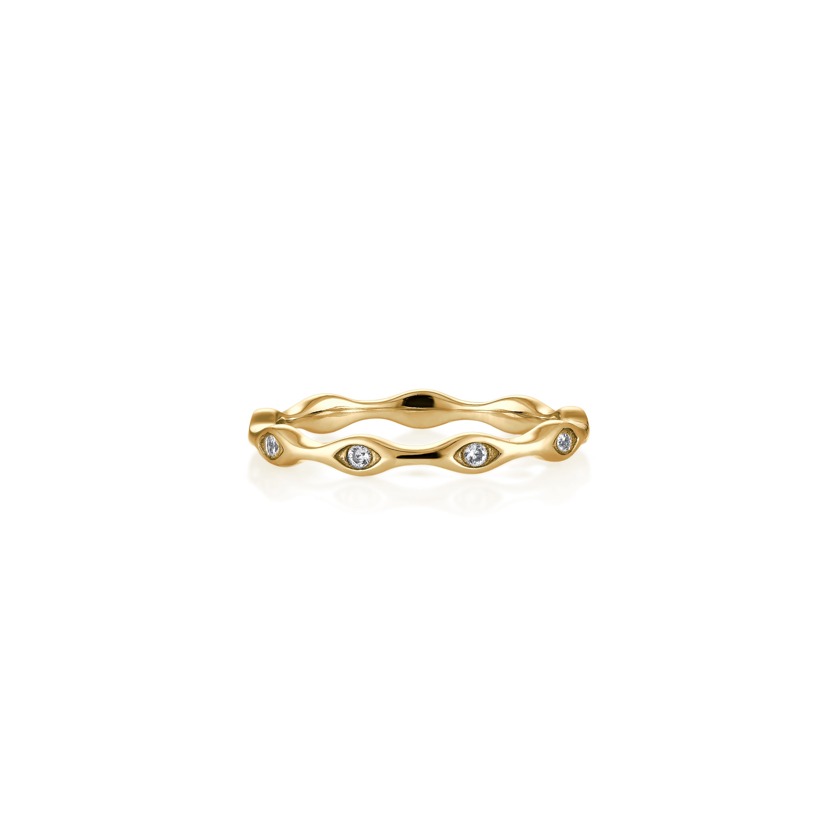 14kt V-Gold Ring - Morph