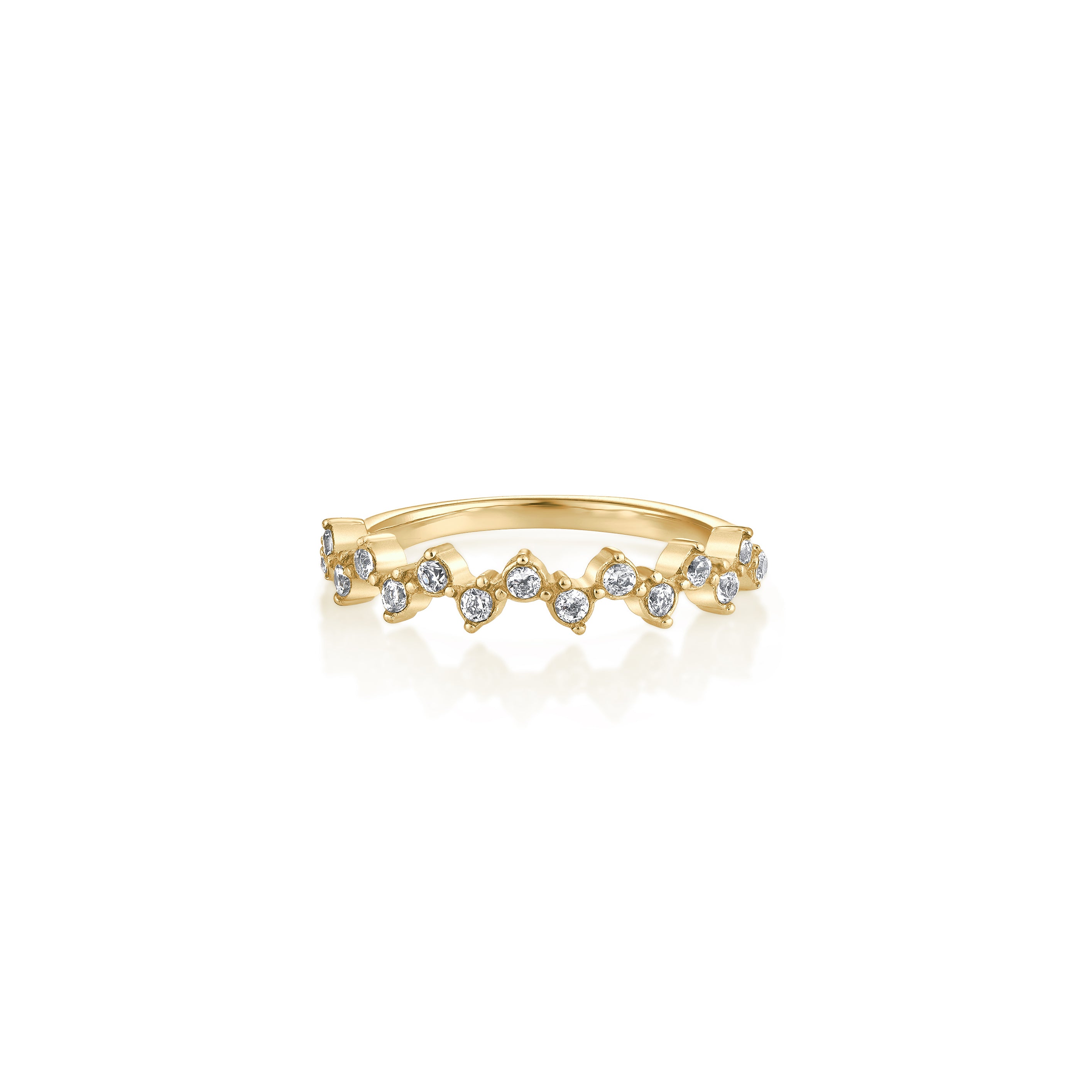 14kt V-Gold Ring - Jag