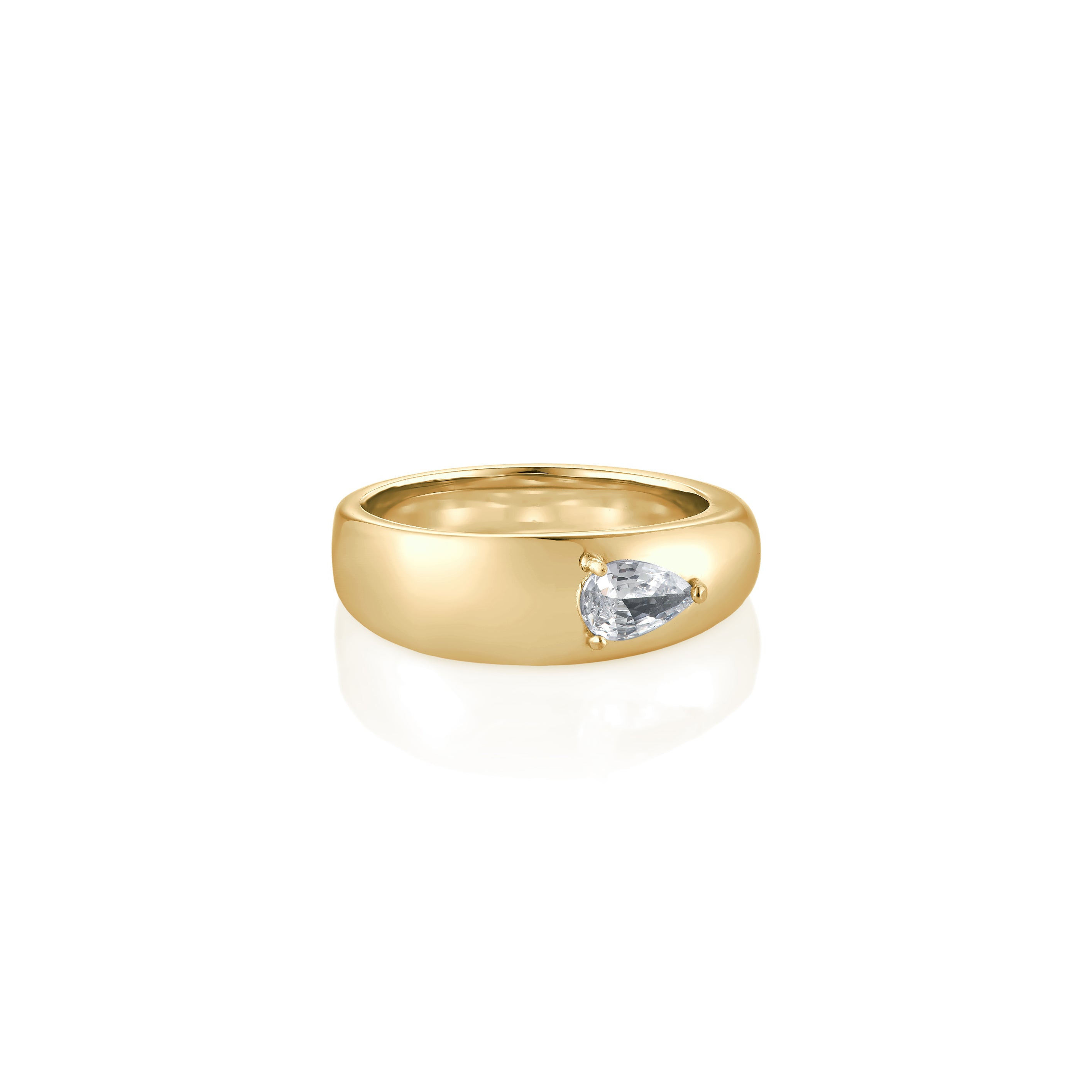 14kt V-Gold Ring - Signe