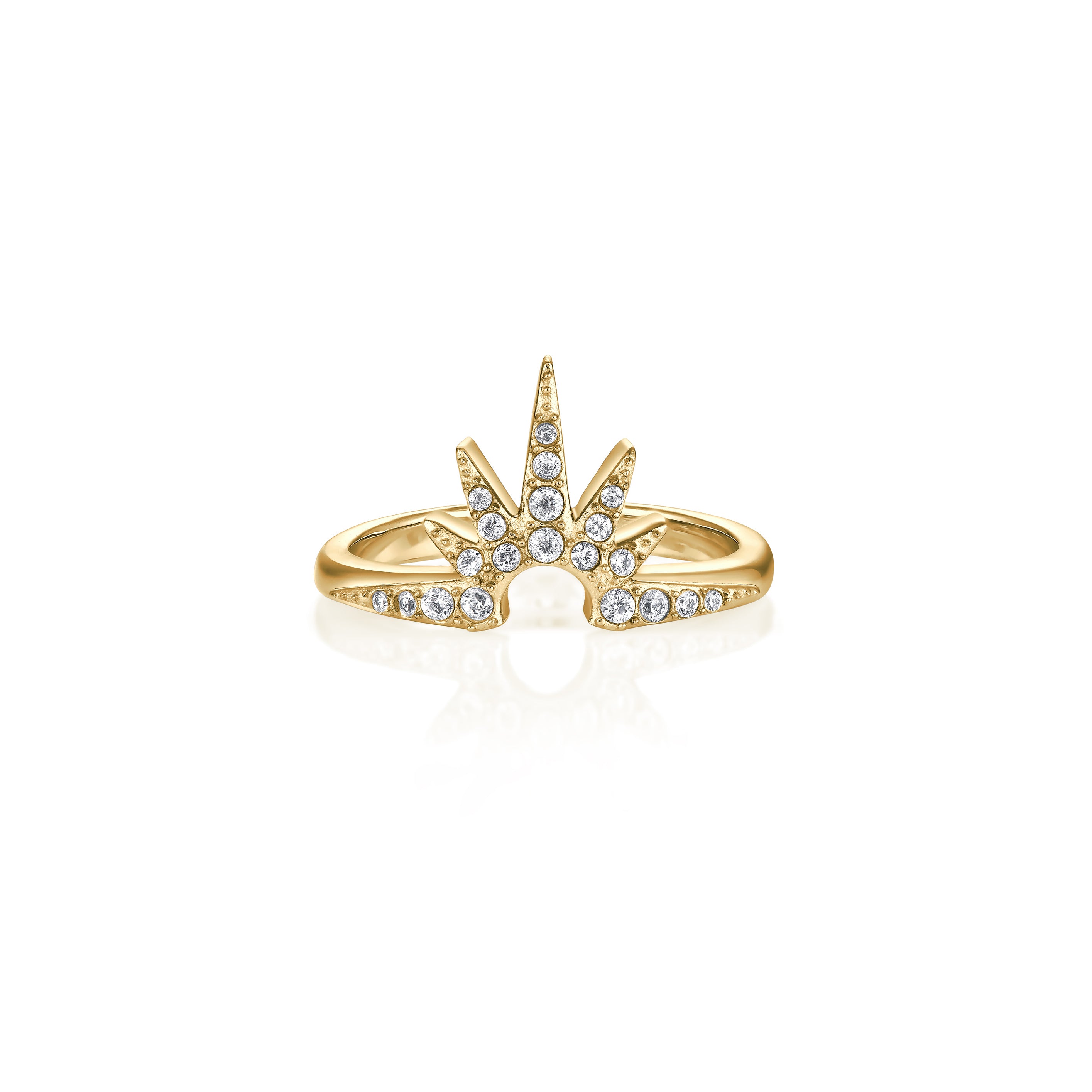 14kt V-Gold Ring - Sola