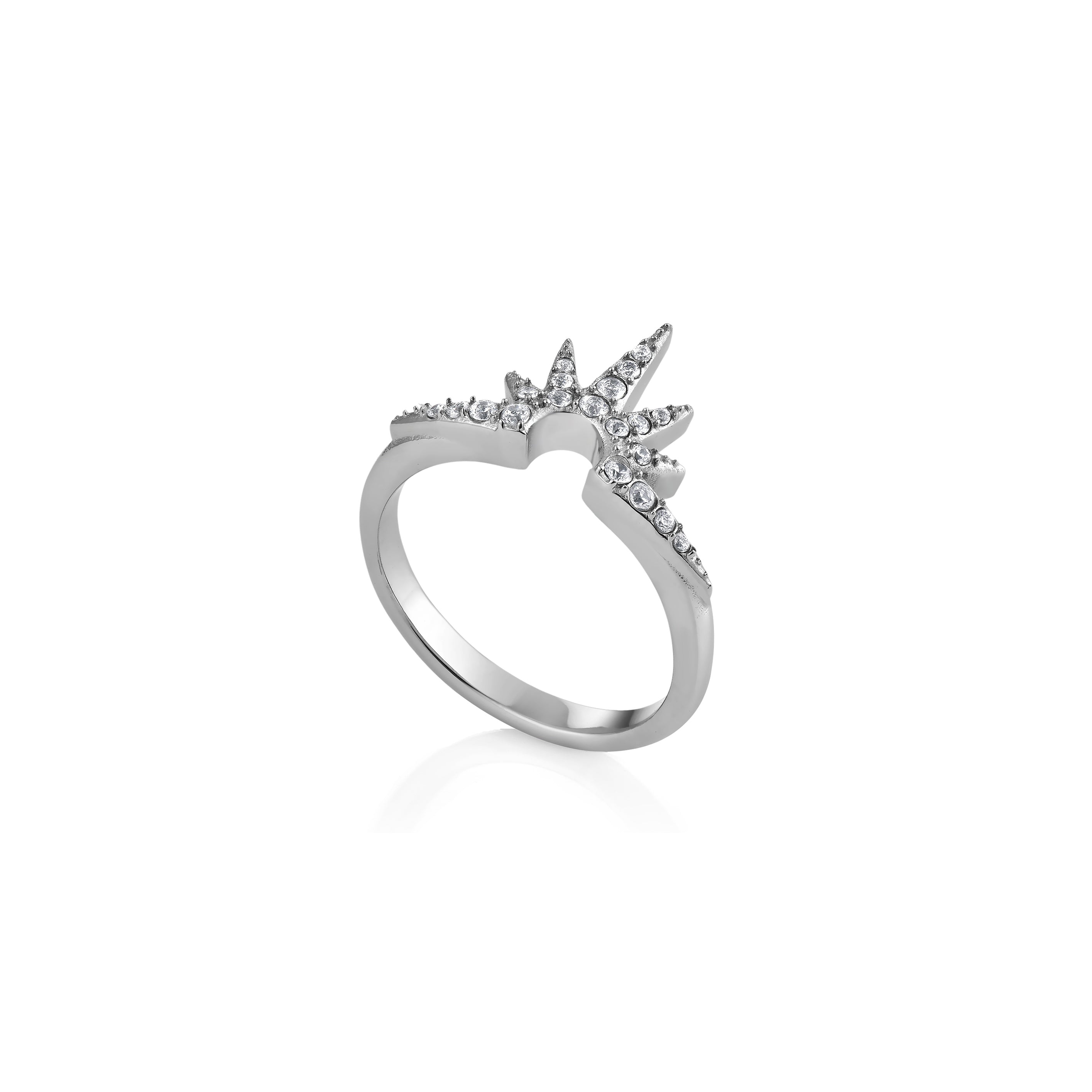 V-Platinum Ring - Sola