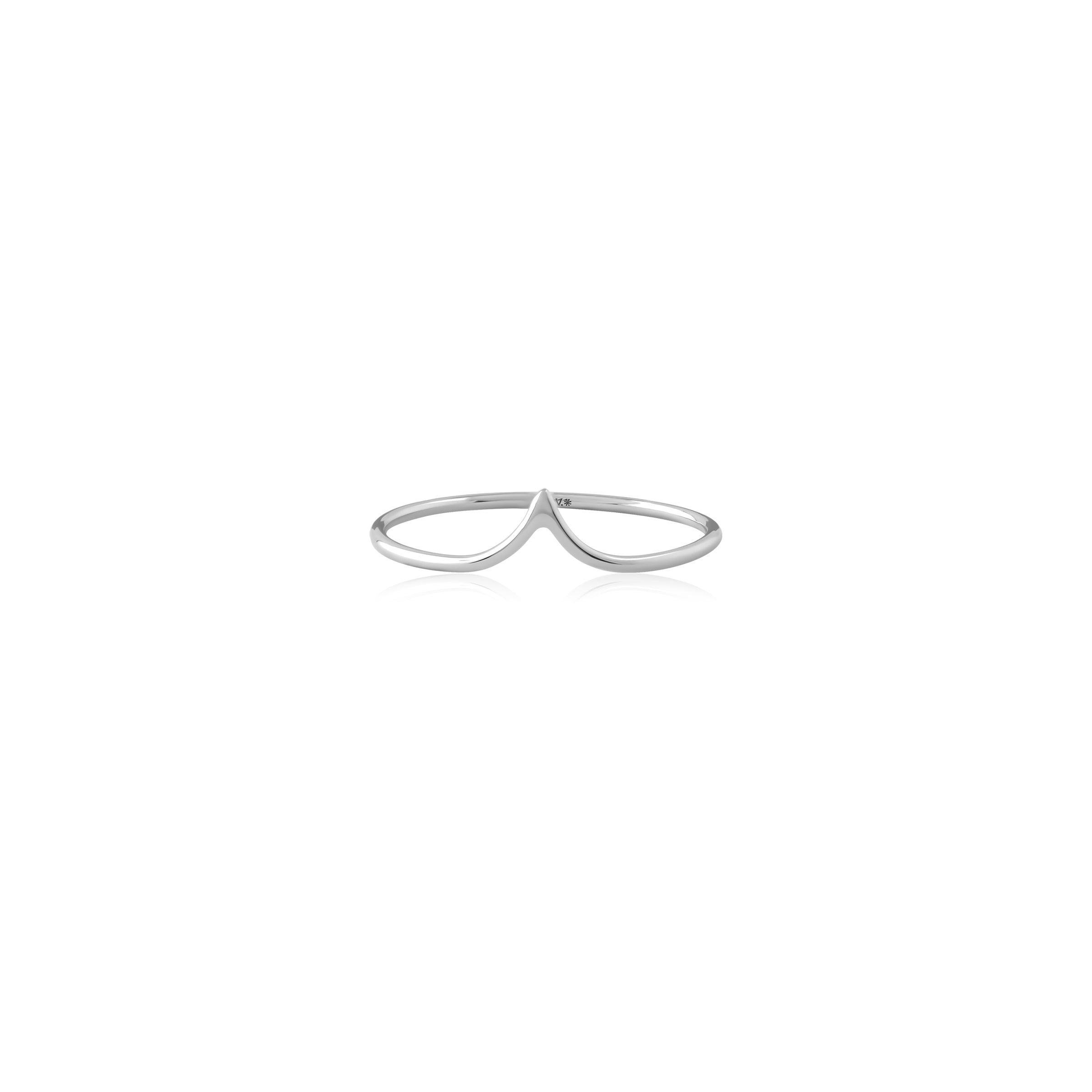 Wishbone - Sterling Silver Ring