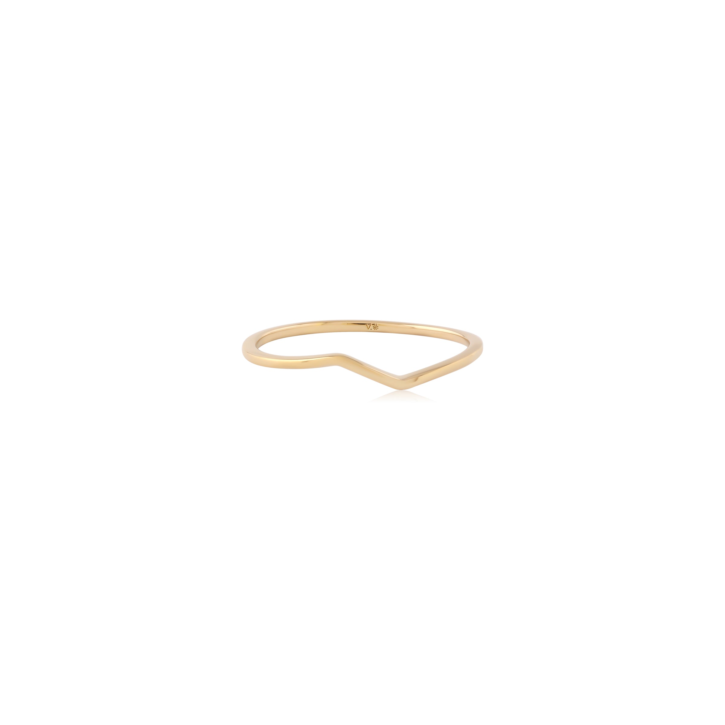 Pivot - 14kt Gold Vermeil Ring