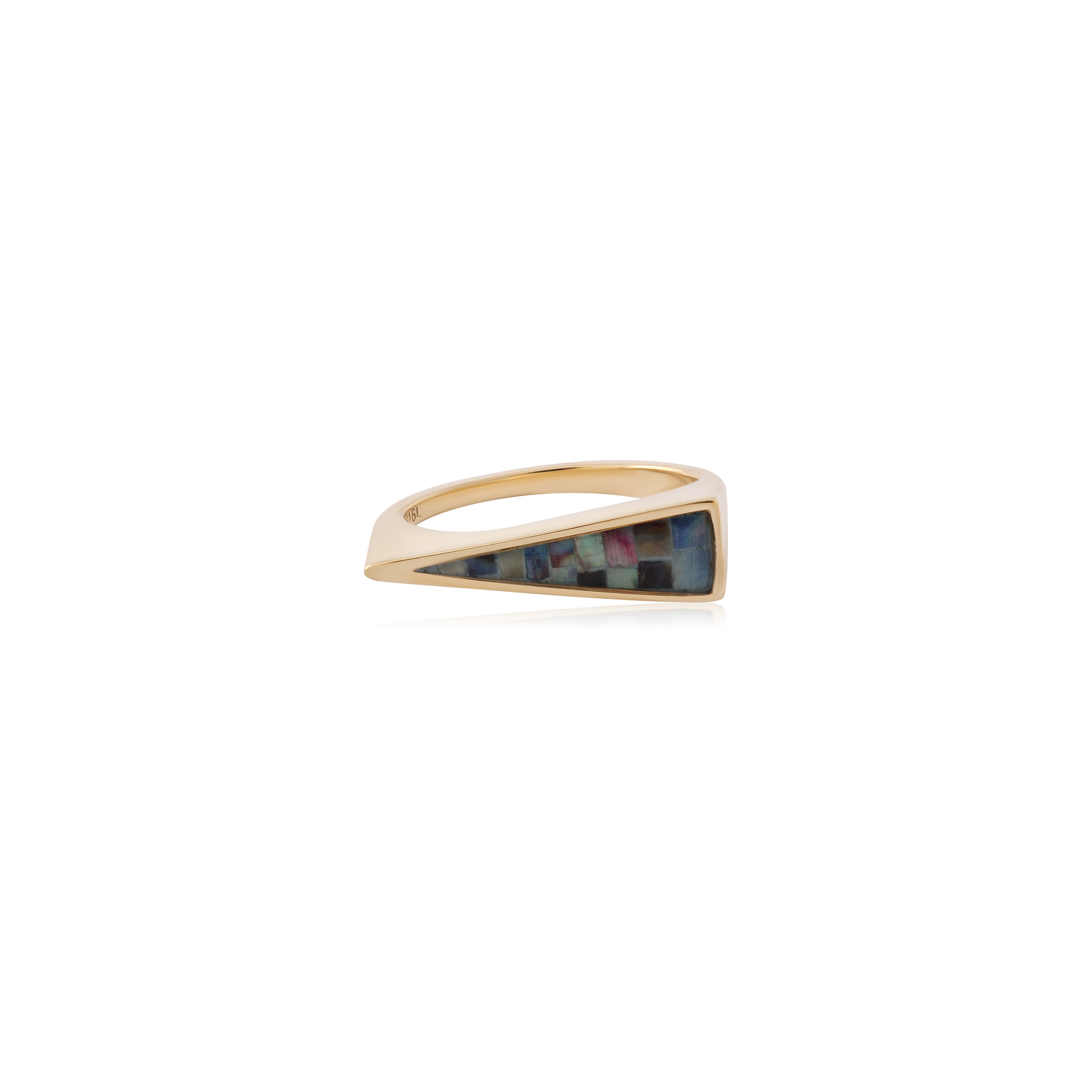 18k V-Gold Ring - Dragon