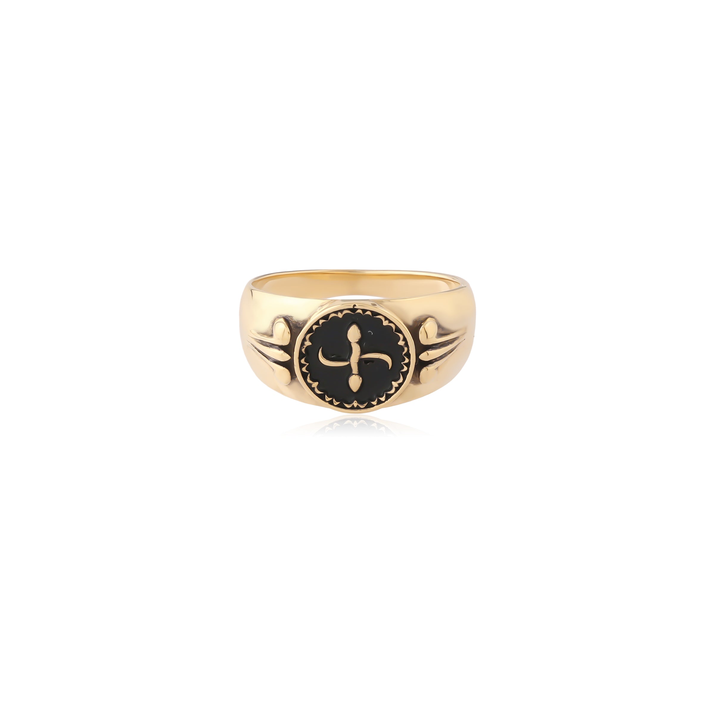 18k V-Gold Ring - Conquer