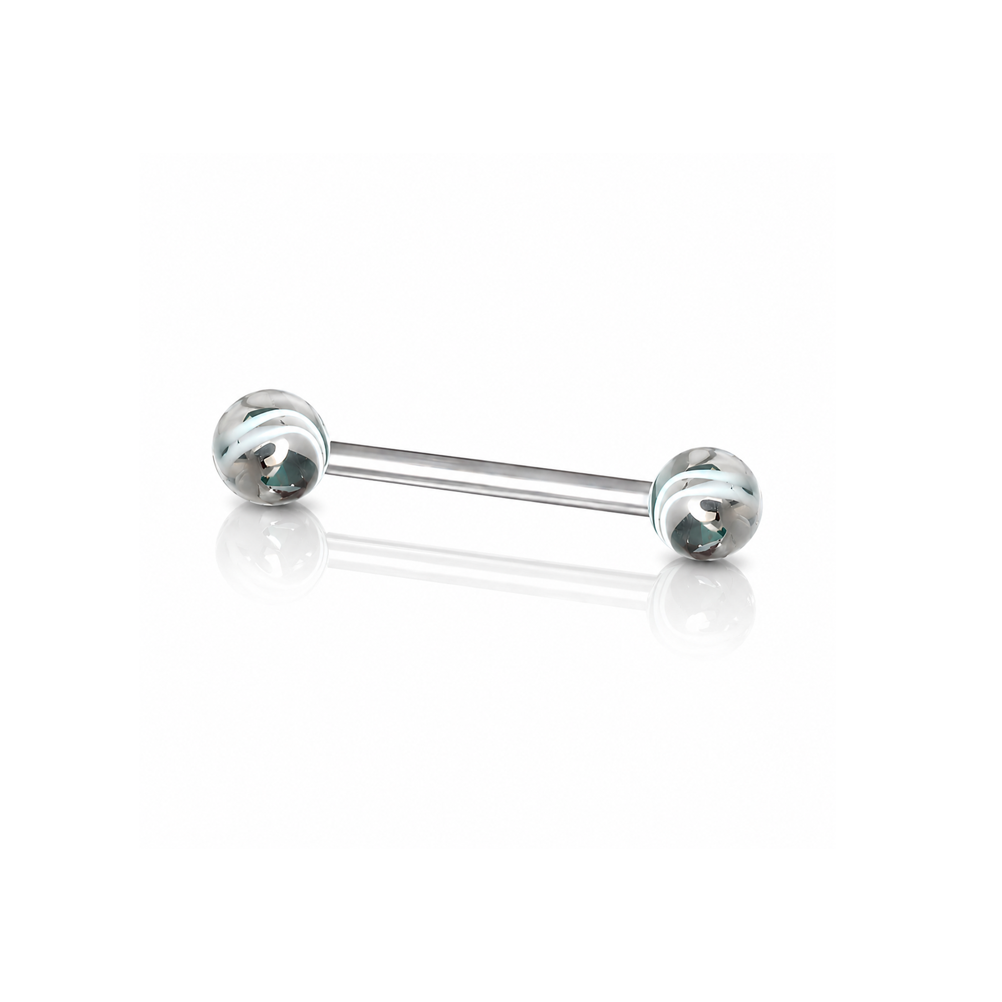 Swirl Straight Barbell