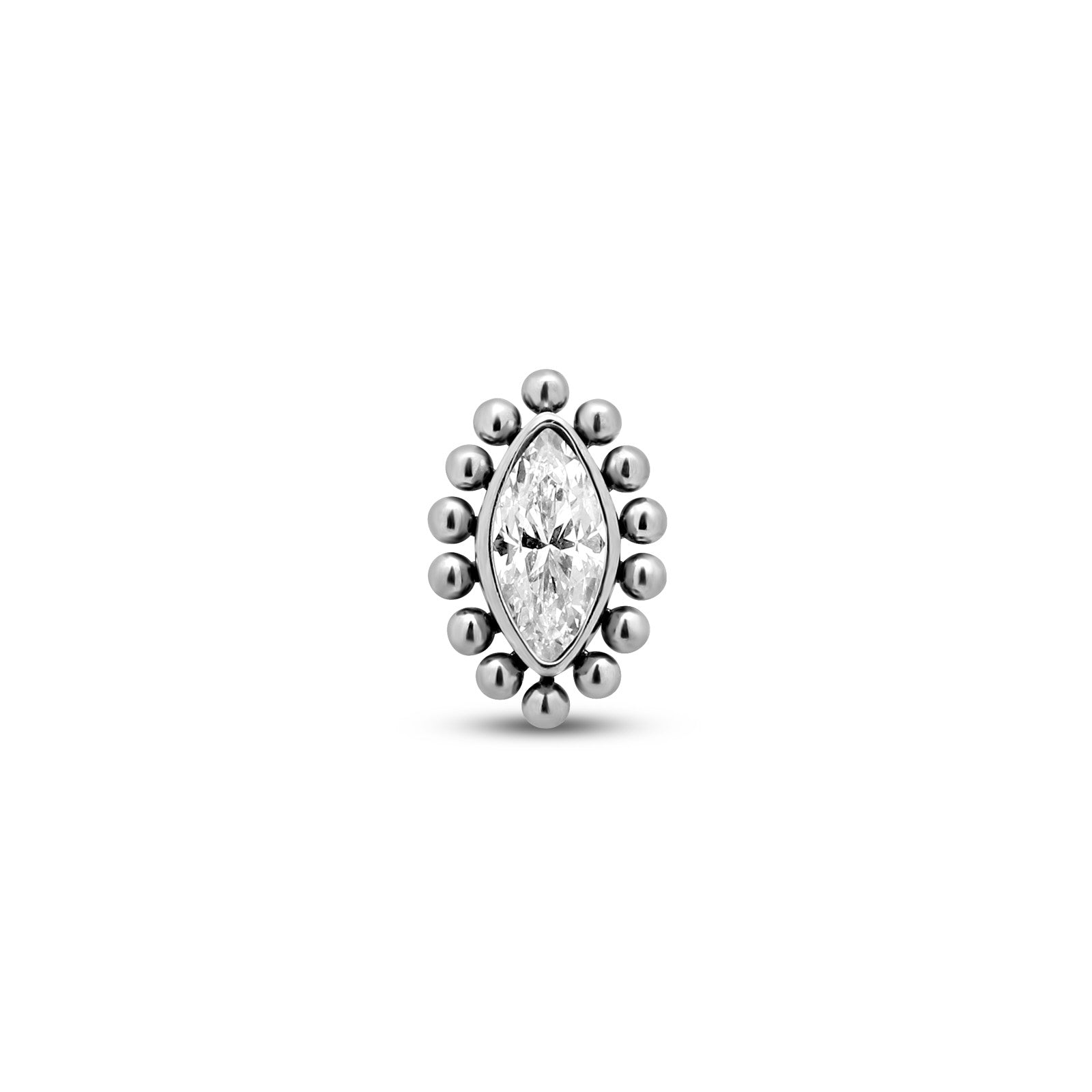 Ovate Cluster Jewelled Flatback