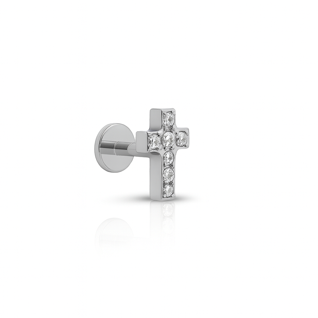 Jewelled Cross Flatback