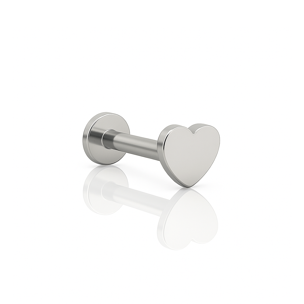 Threadless Heart Flatback
