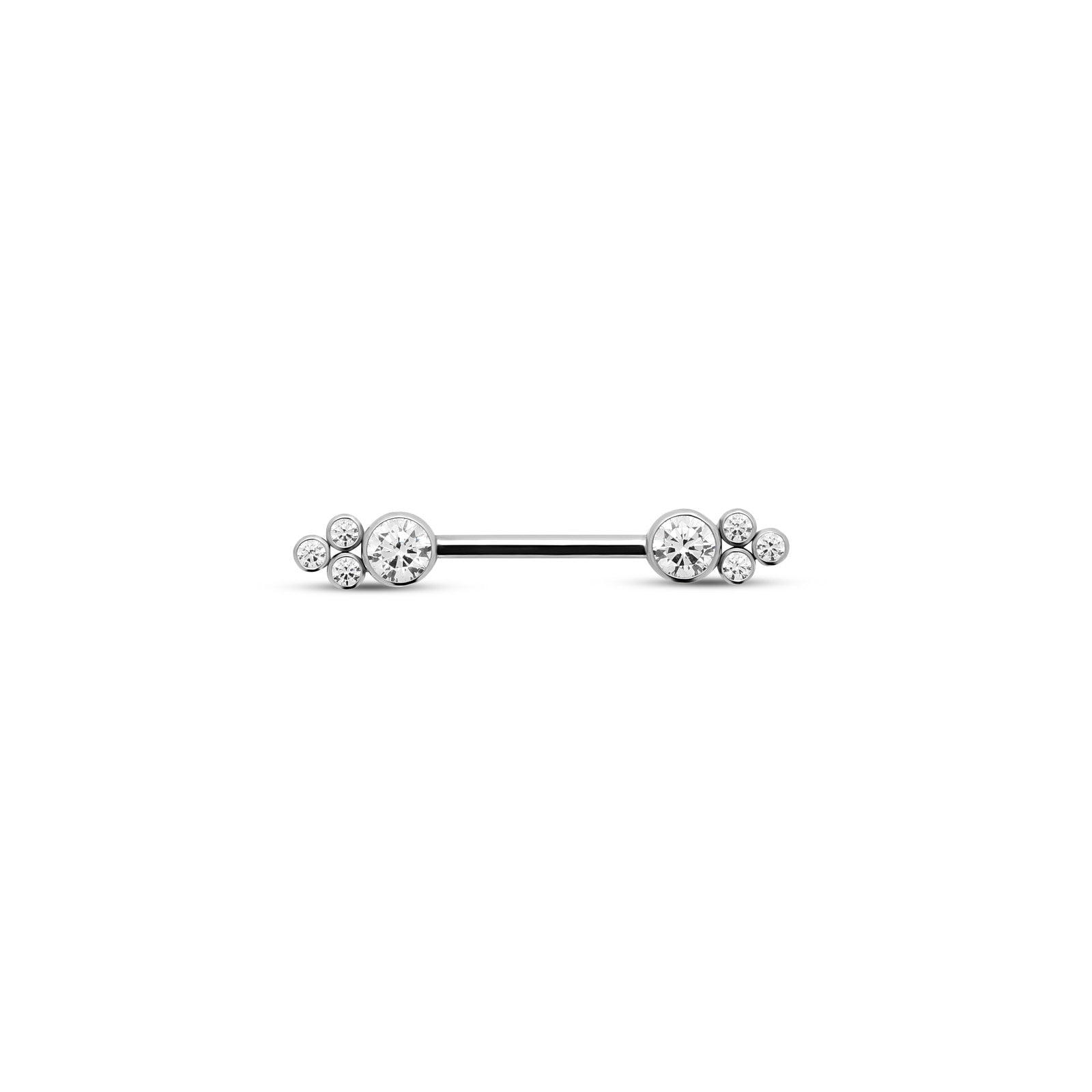 Crystal Trio Nipple Bar