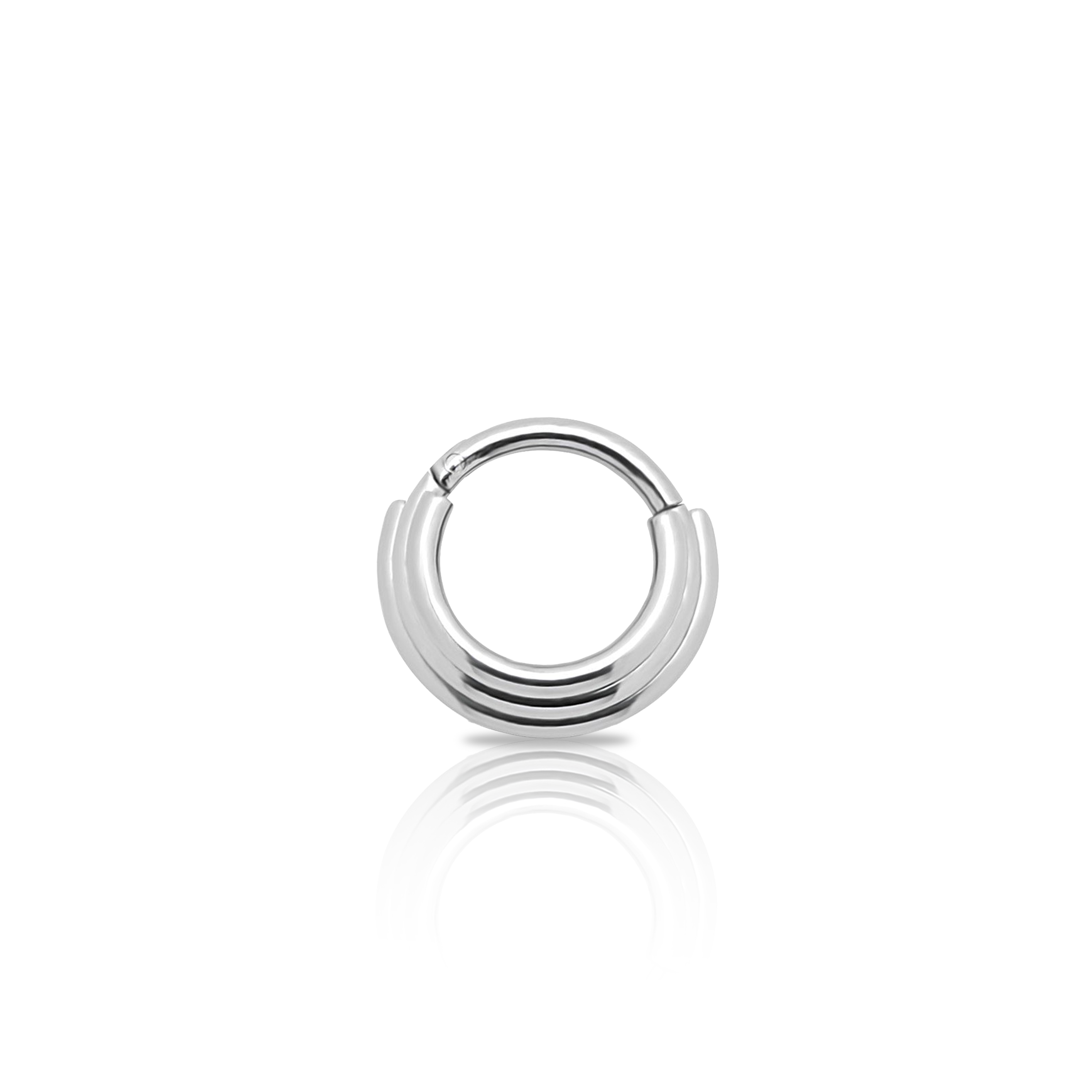 3 Stack Clicker Hinged Ring
