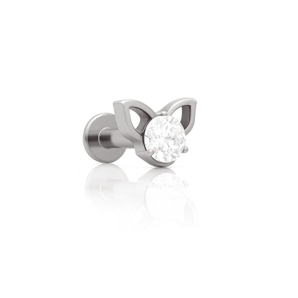 Jewel Cat Ears Flatback