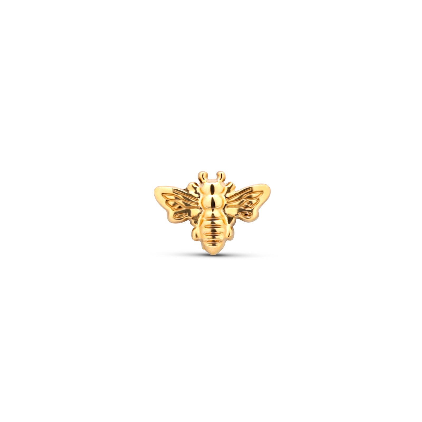 18k V-Gold Bee Flatback