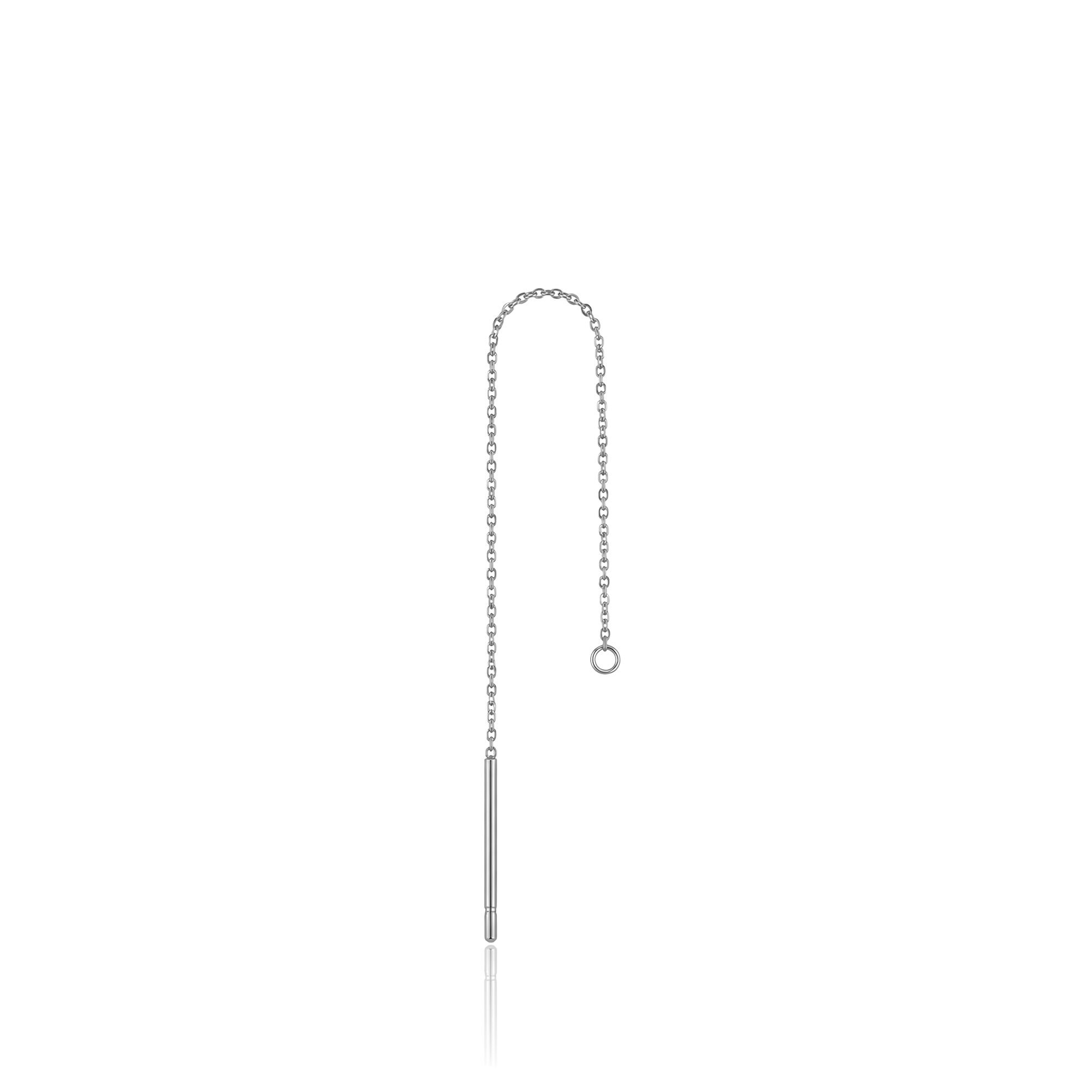 Surgical Steel Ear Threader Ring