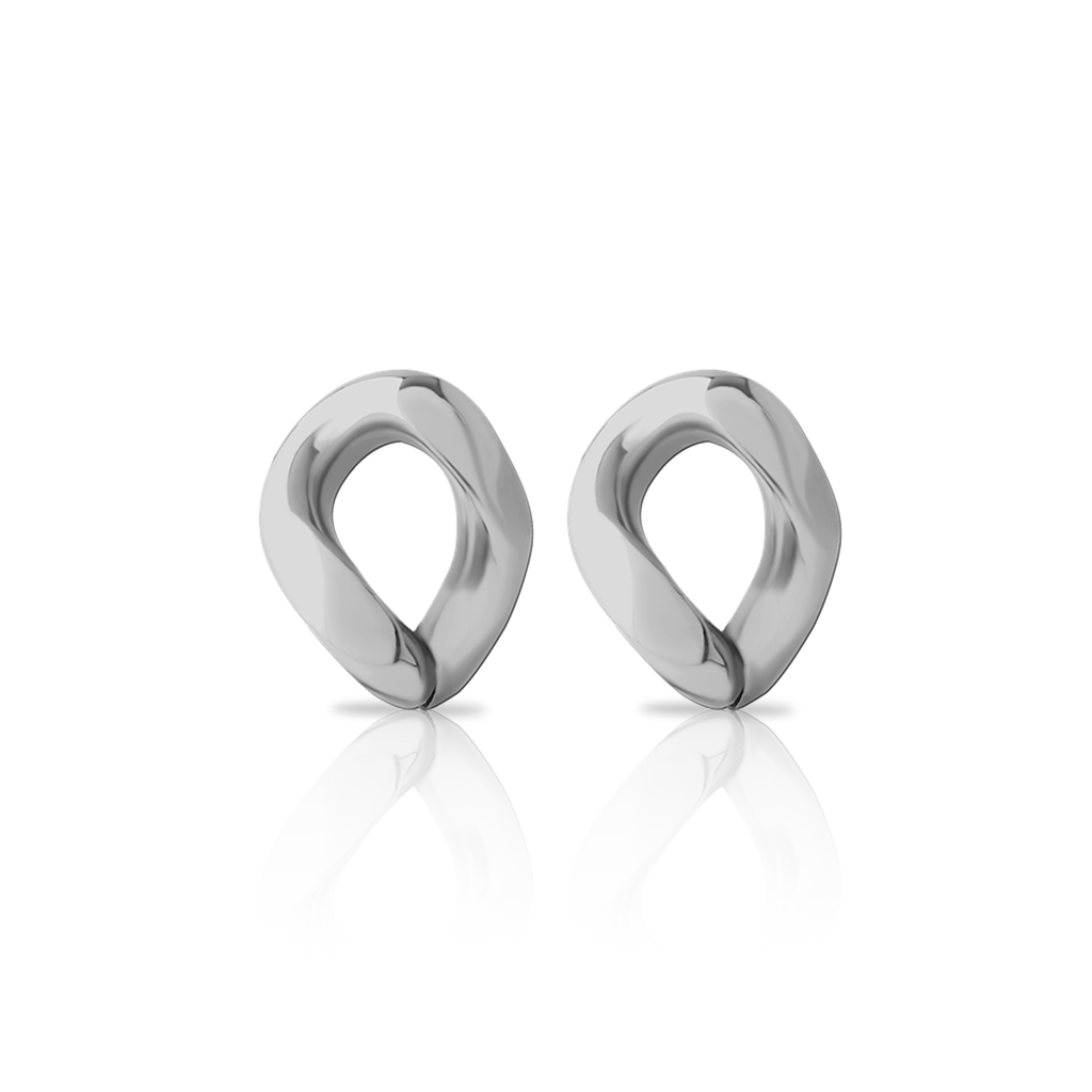 Surgical Steel 1 Link Earrings - Pair