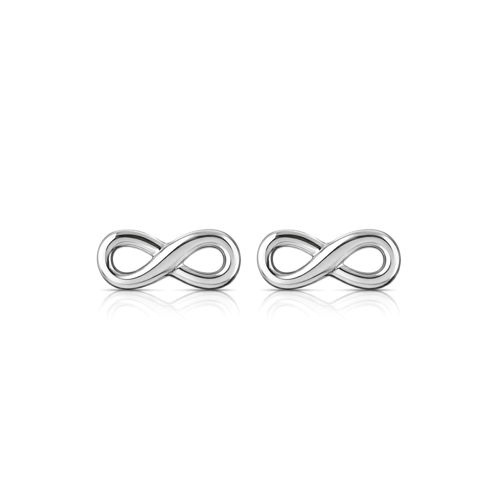 Surgical Steel Infinity Earrings - Pair