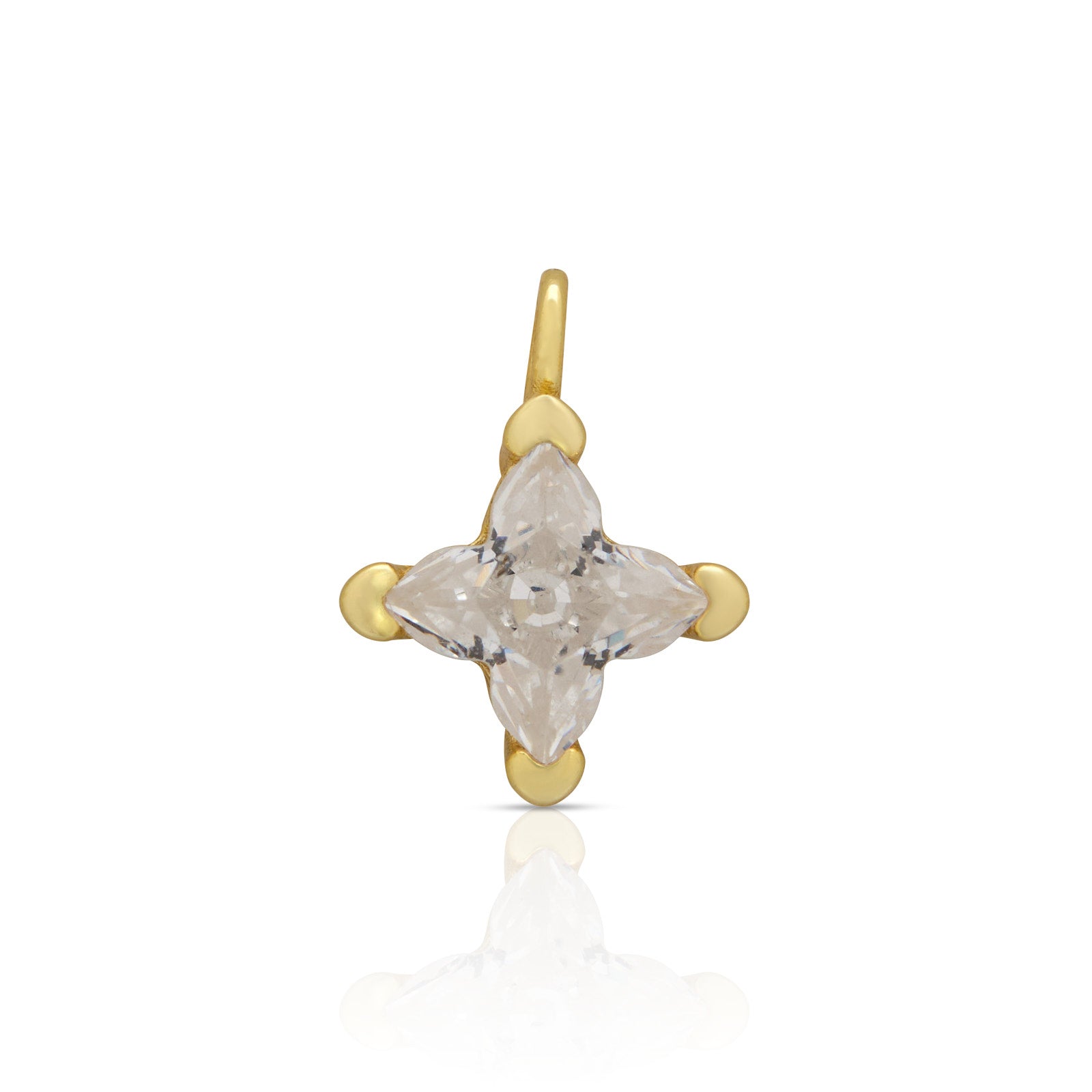 14kt Gold Vermeil Permanent Charm - Twinkle Star