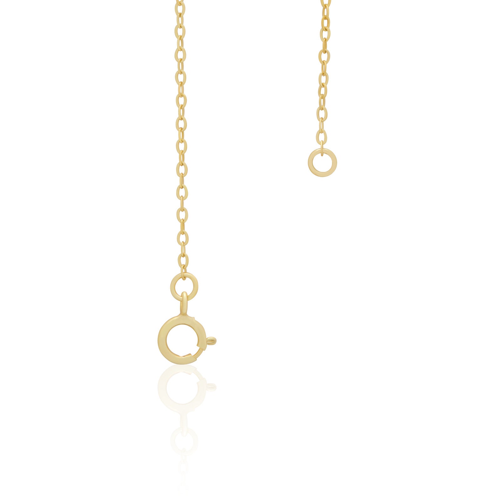 14kt Gold Vermeil Necklace Slim Cable