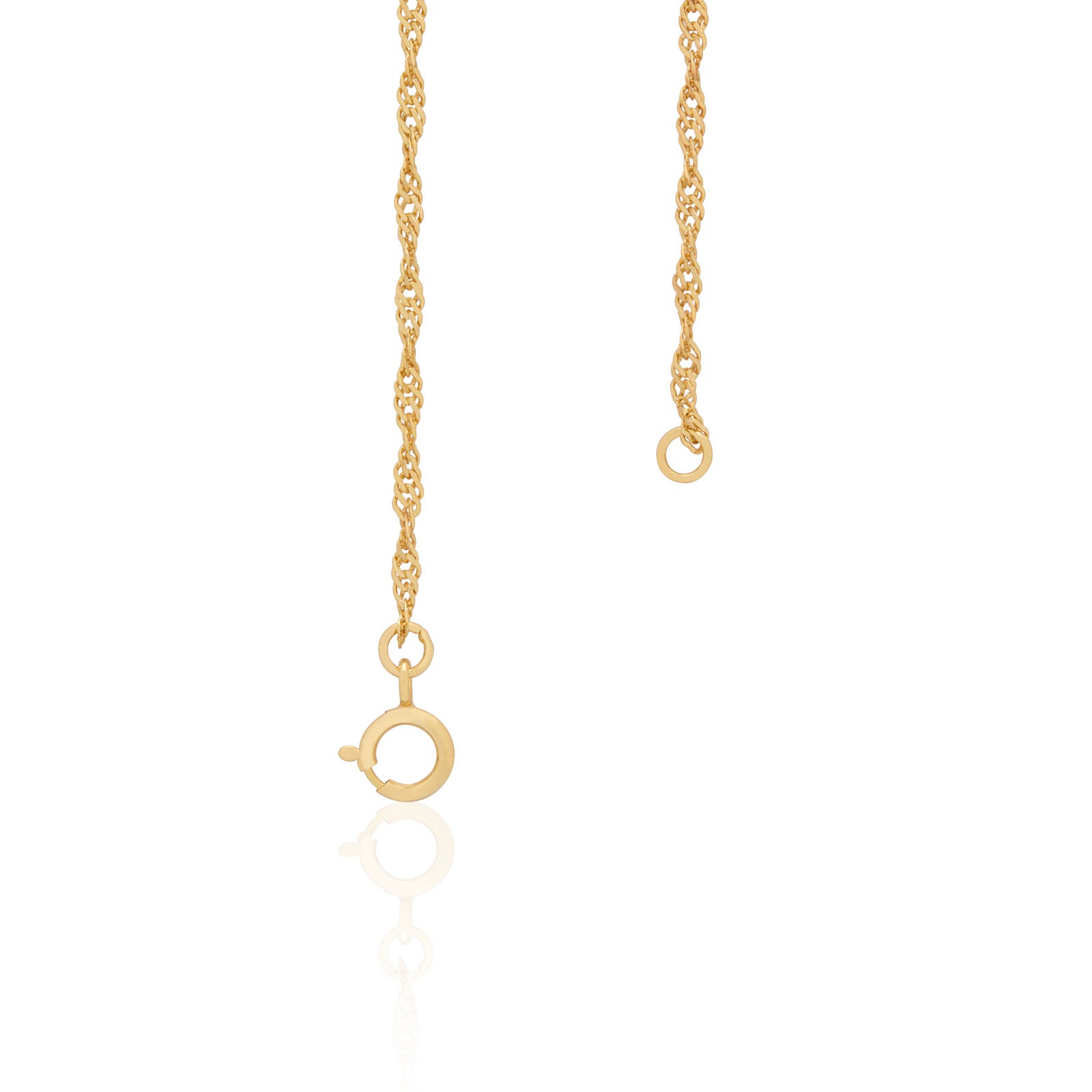 14kt Gold Vermeil Necklace Angel Thread