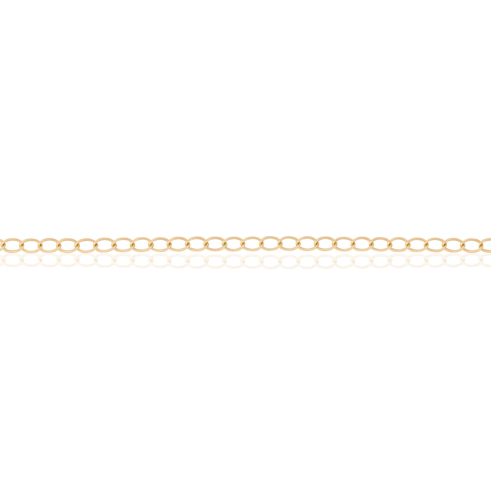 14k Solid Gold Soldered Chain - Lumi