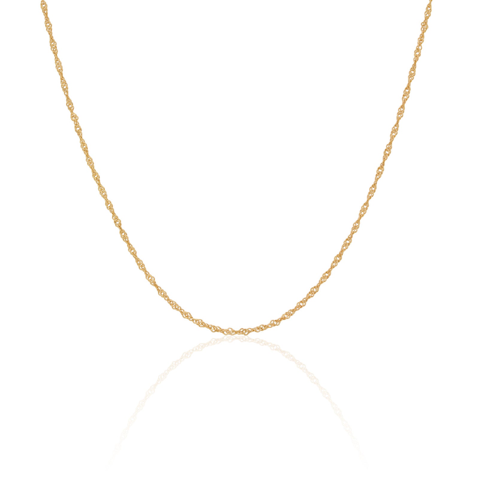14kt Gold Vermeil Necklace Angel Thread