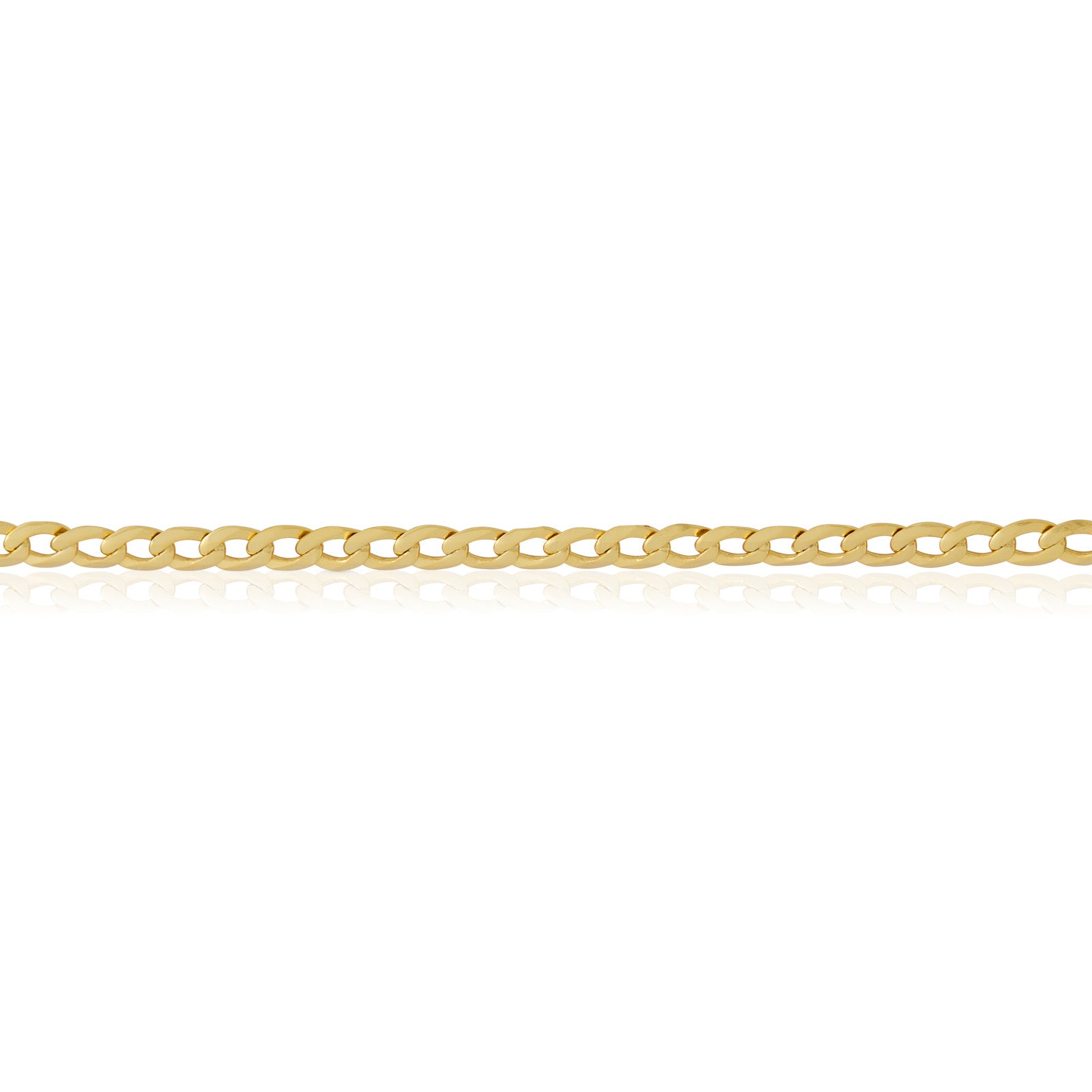 14k Gold Vermeil Soldered Chain - Cuban